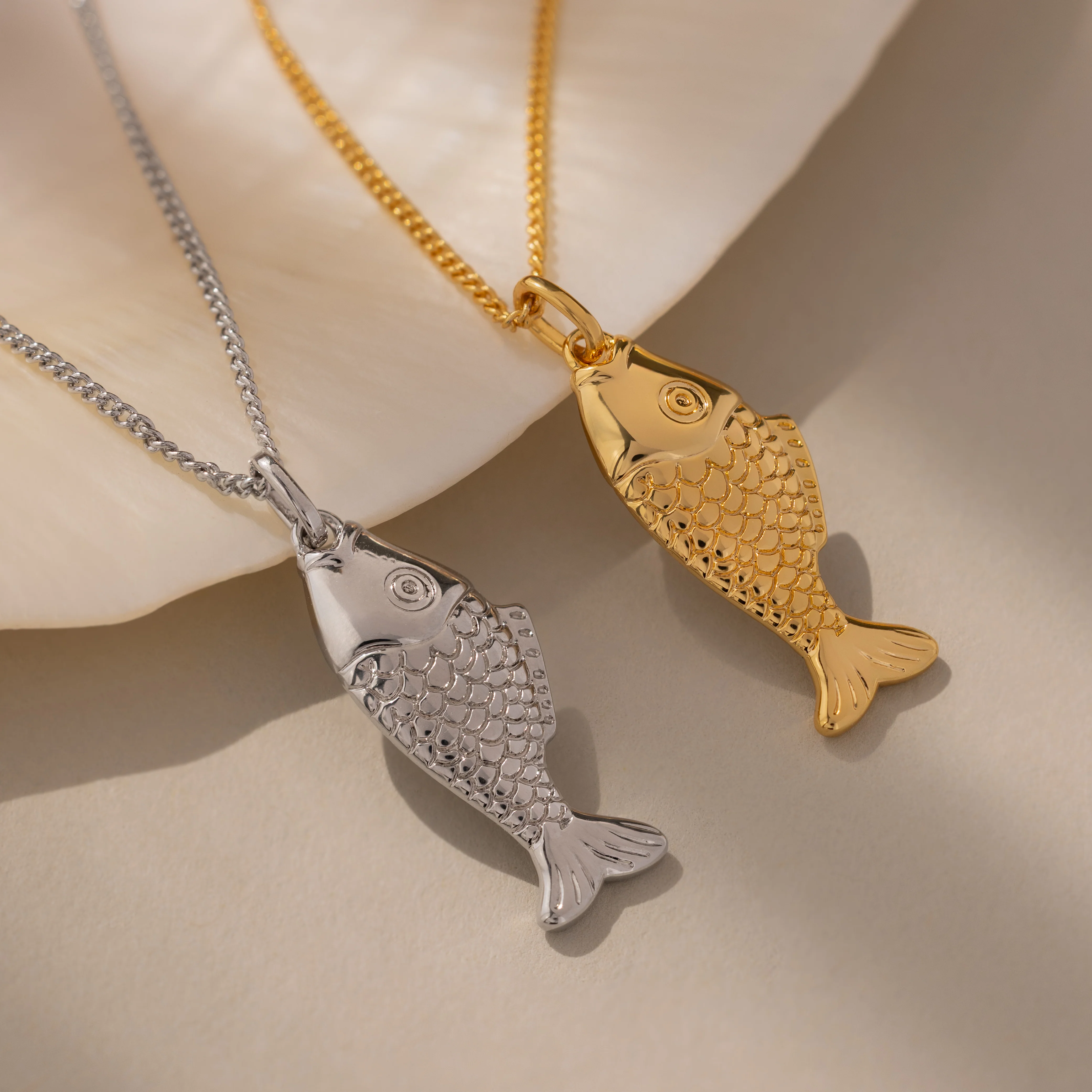 Fish Pendant Necklace - Image 6
