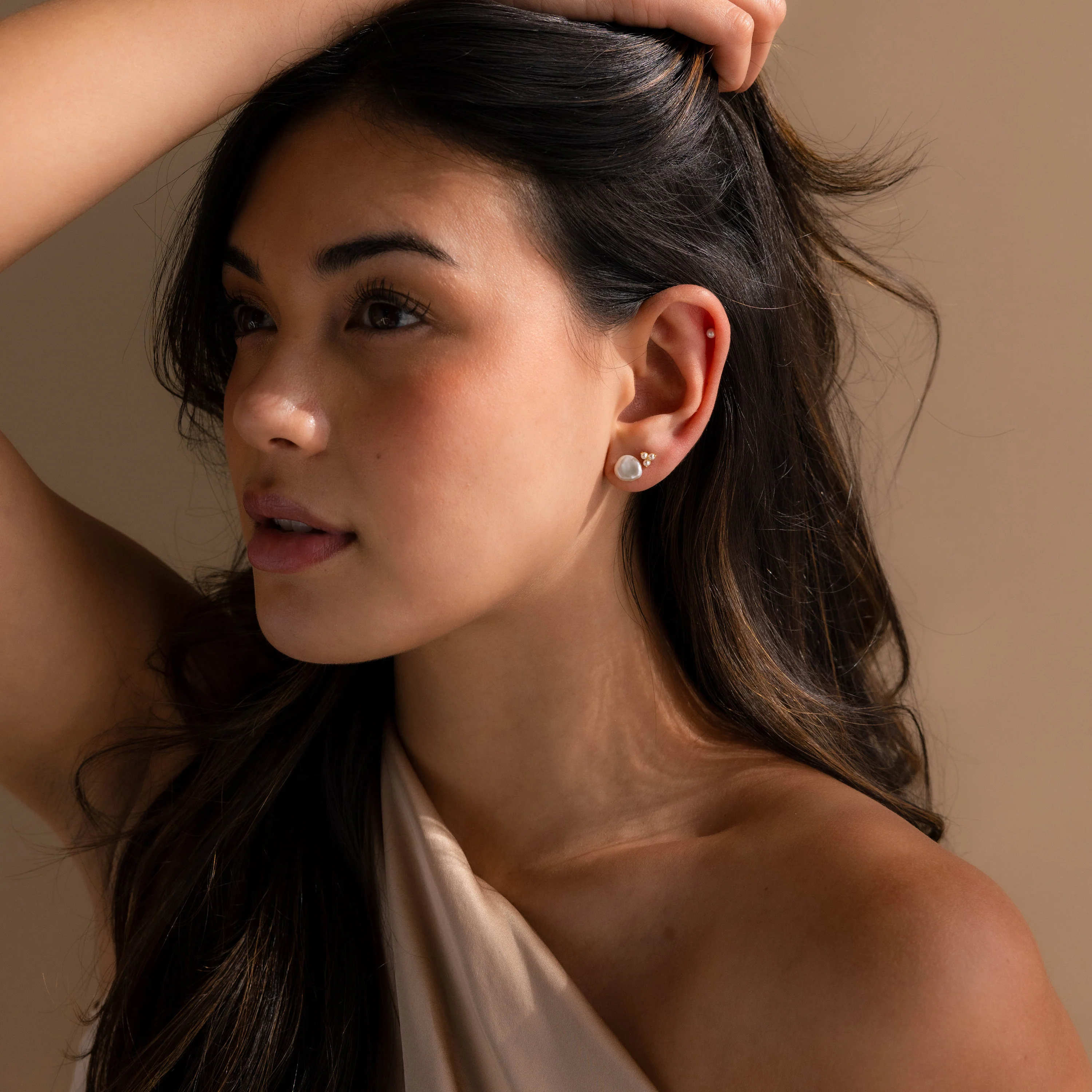 Freshwater Pearl Studs - Image 6