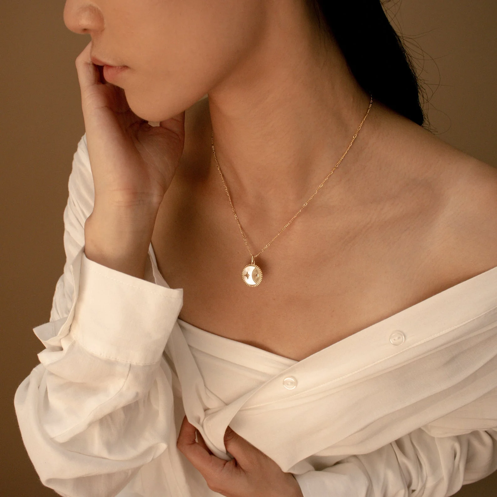 Gabi Coin Necklace - Image 7