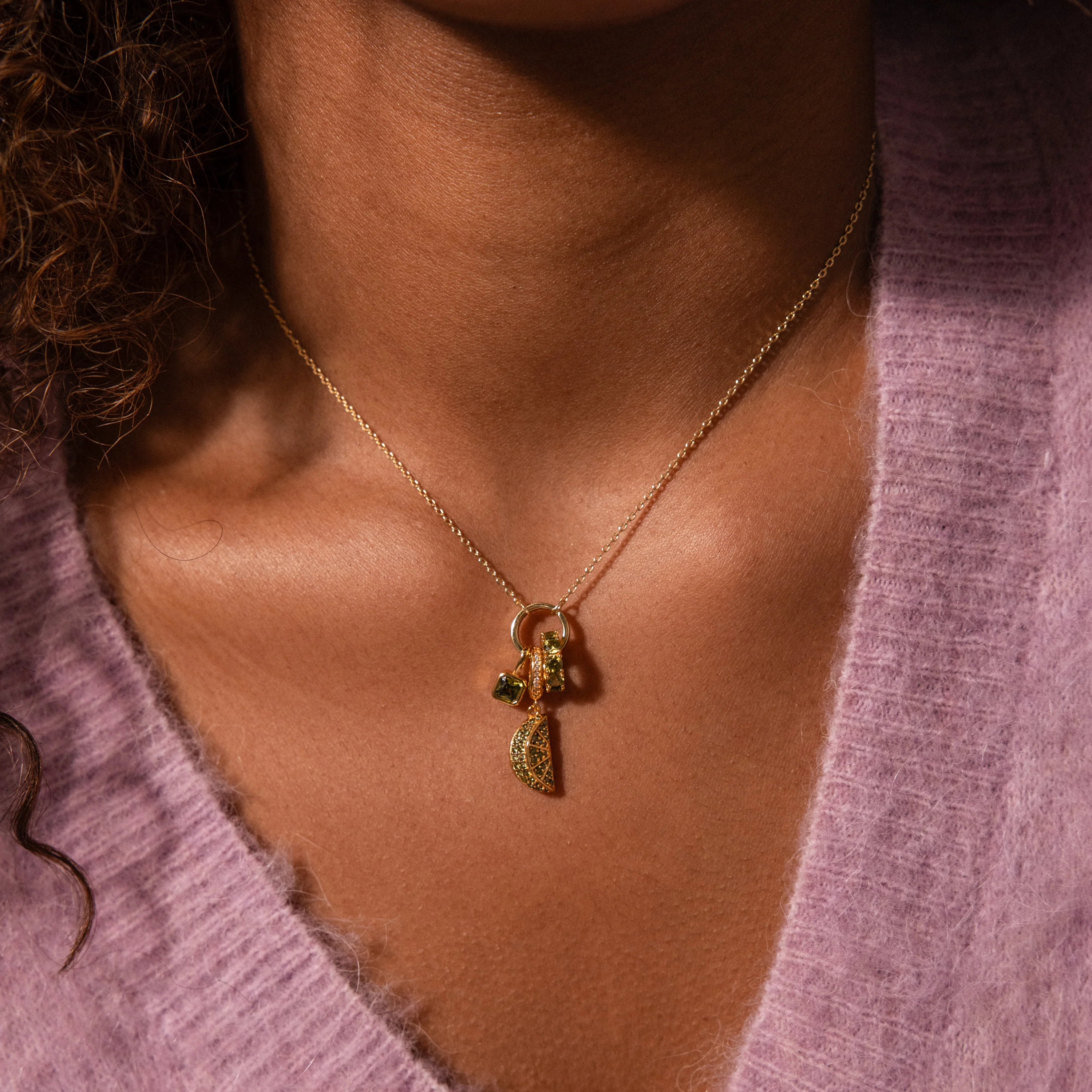 Garnet Pomegranate Charm - Image 4