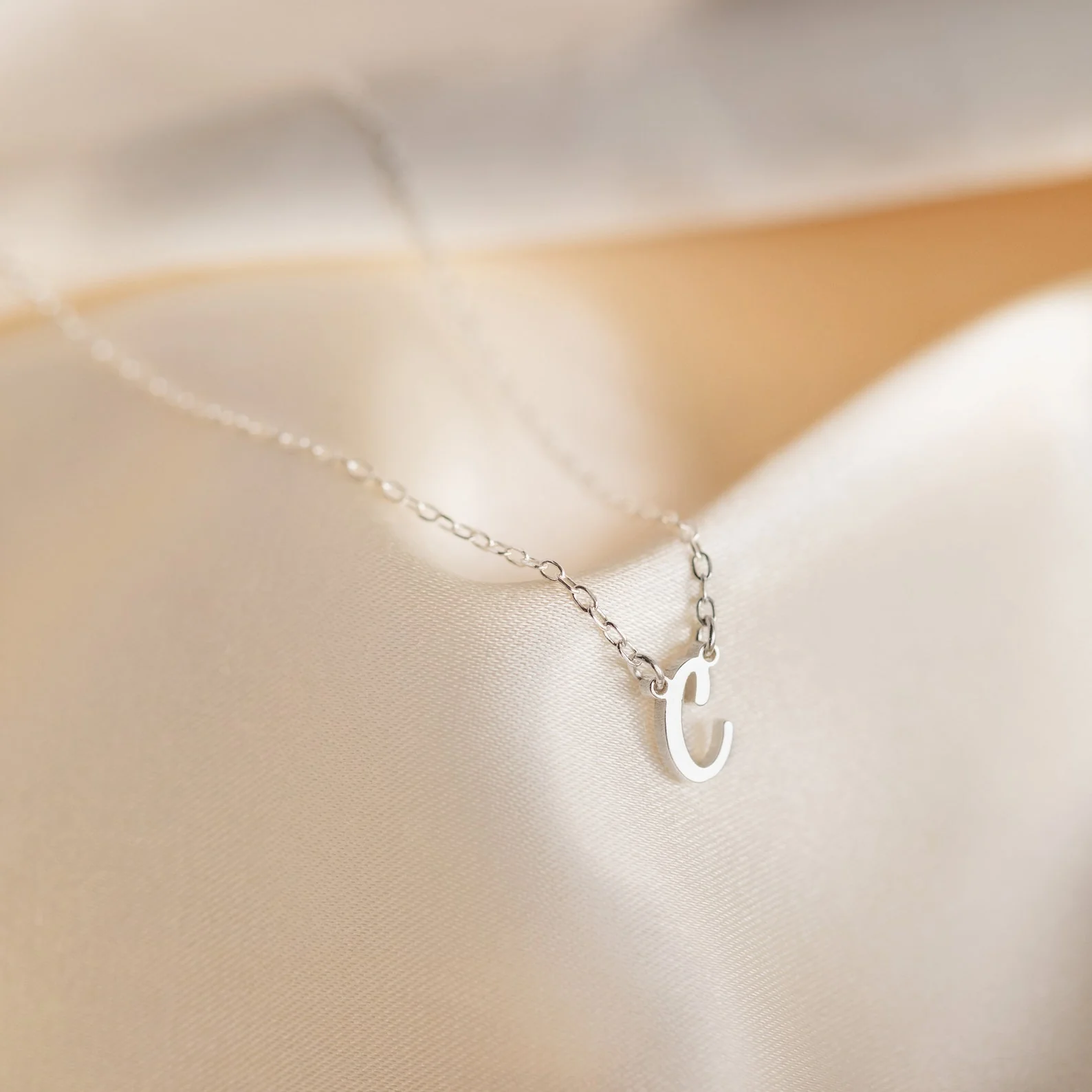 Grace Dainty Initial Necklace - Image 3