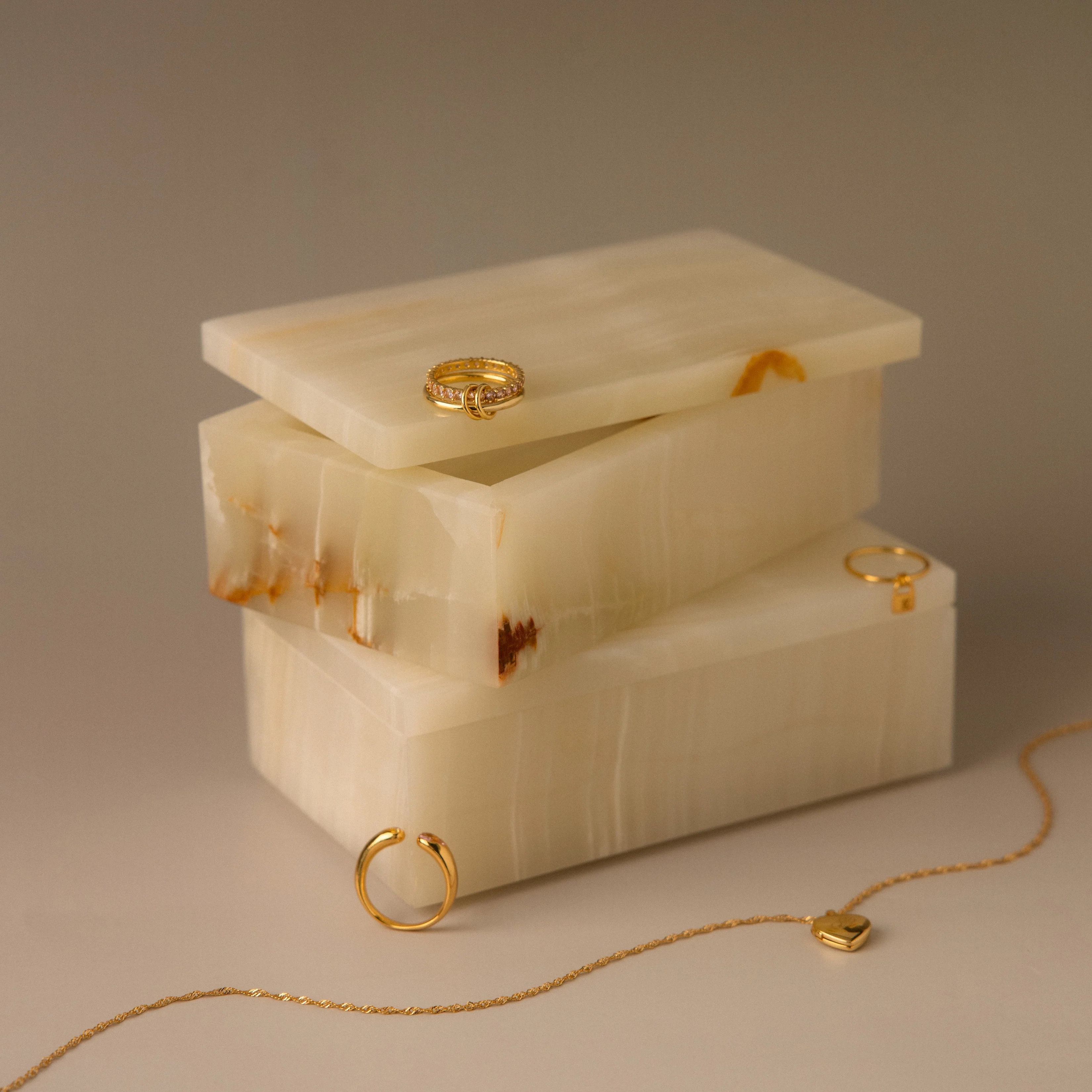 Green Onyx Jewelry Box - Image 7