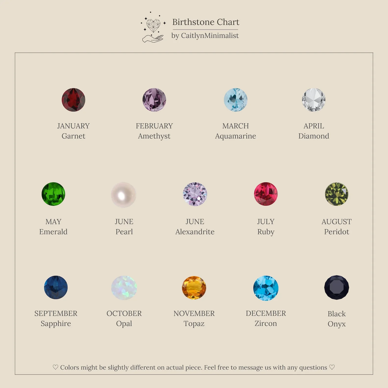 Halo Birthstone Studs - Image 9