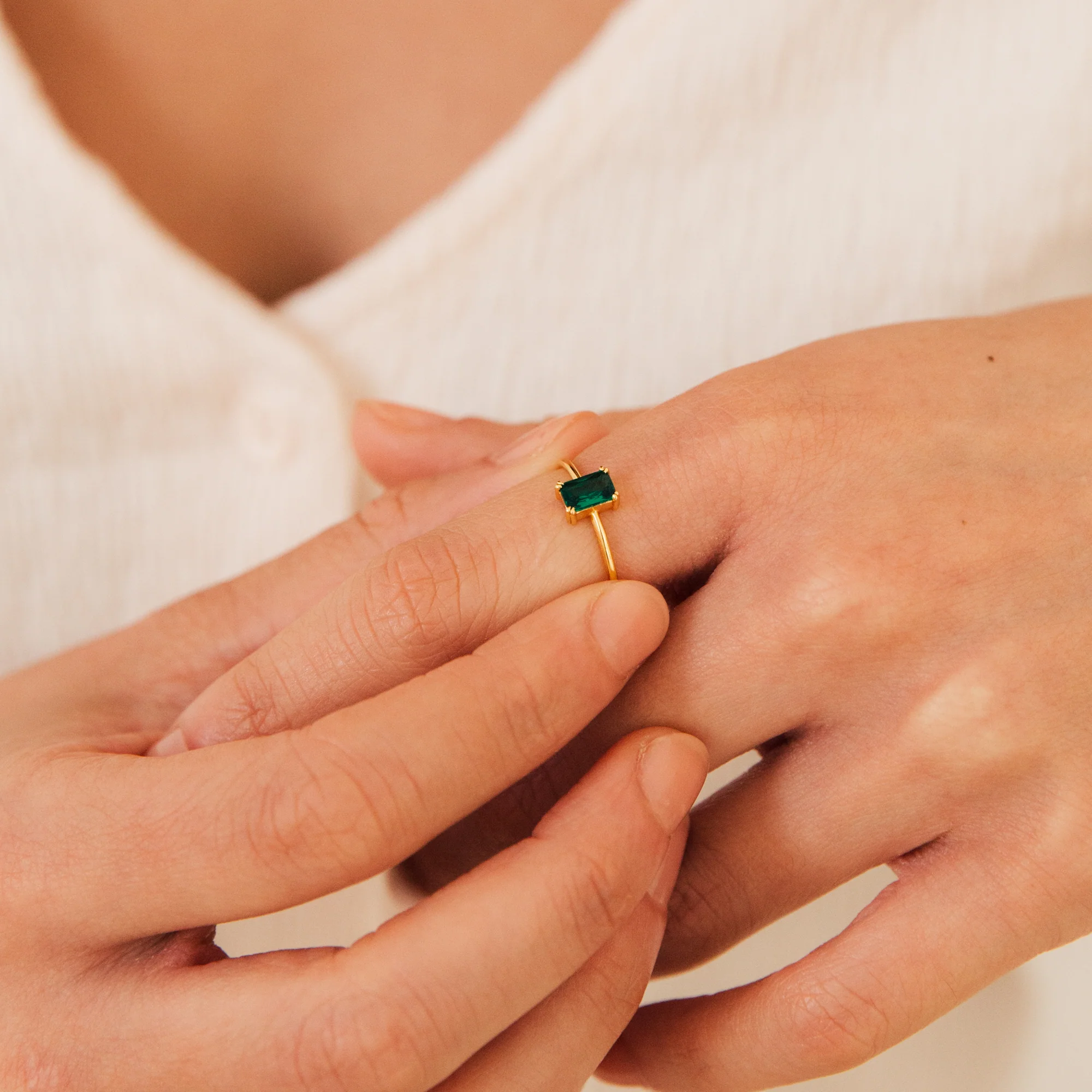 Harley Emerald Ring - Image 9