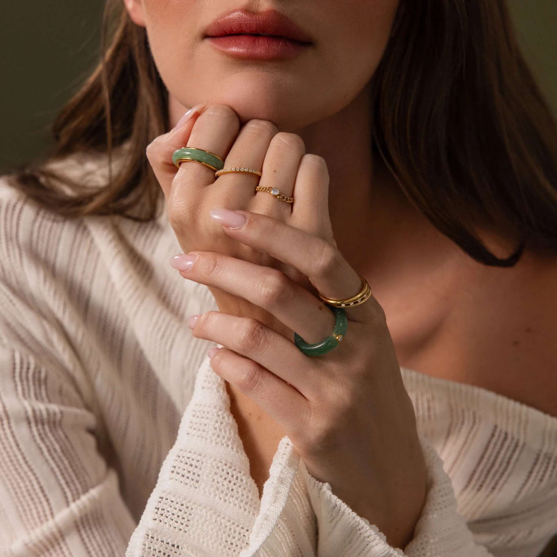 Haven Jade Spinner Ring - Image 8