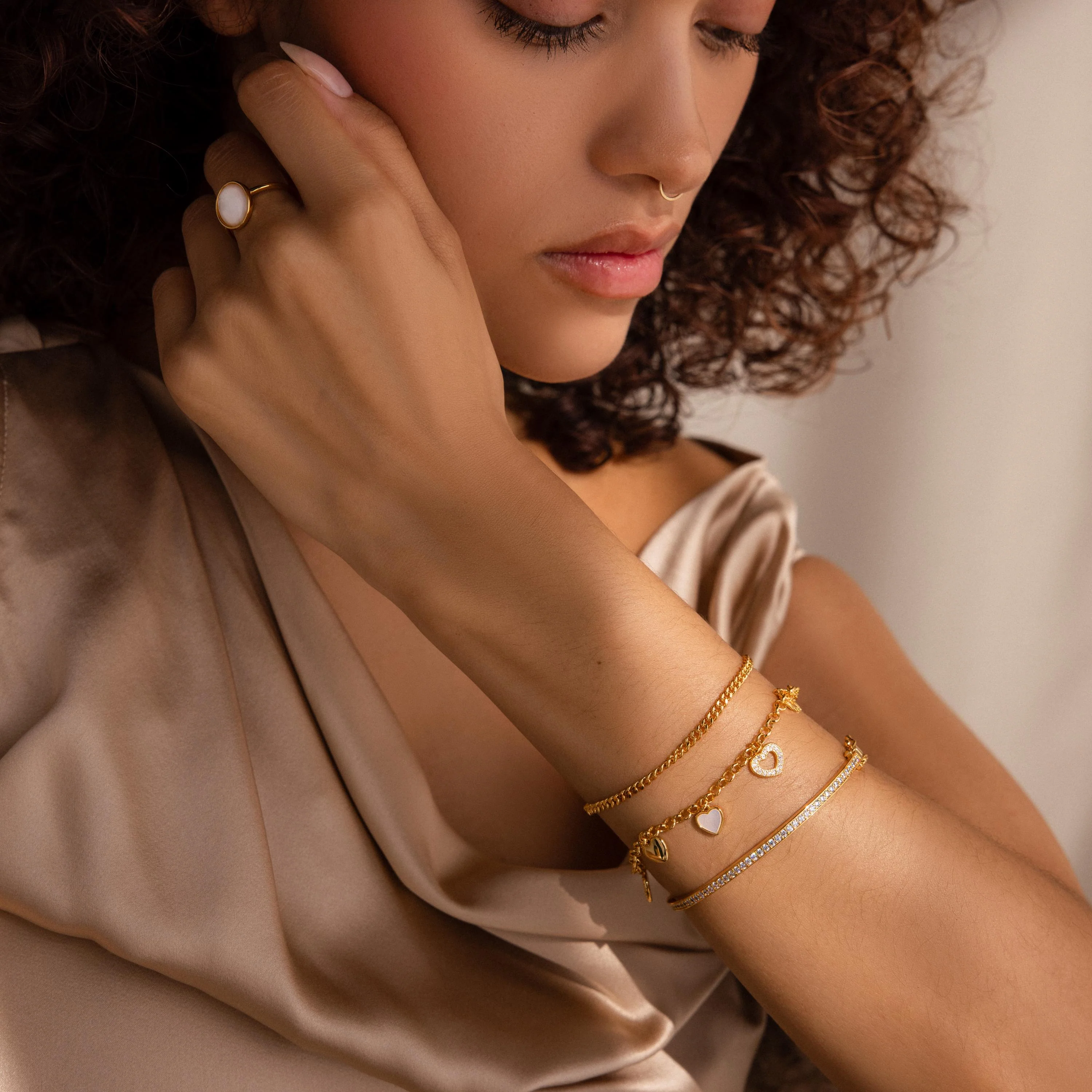 Heart Charm Bracelet - Image 8