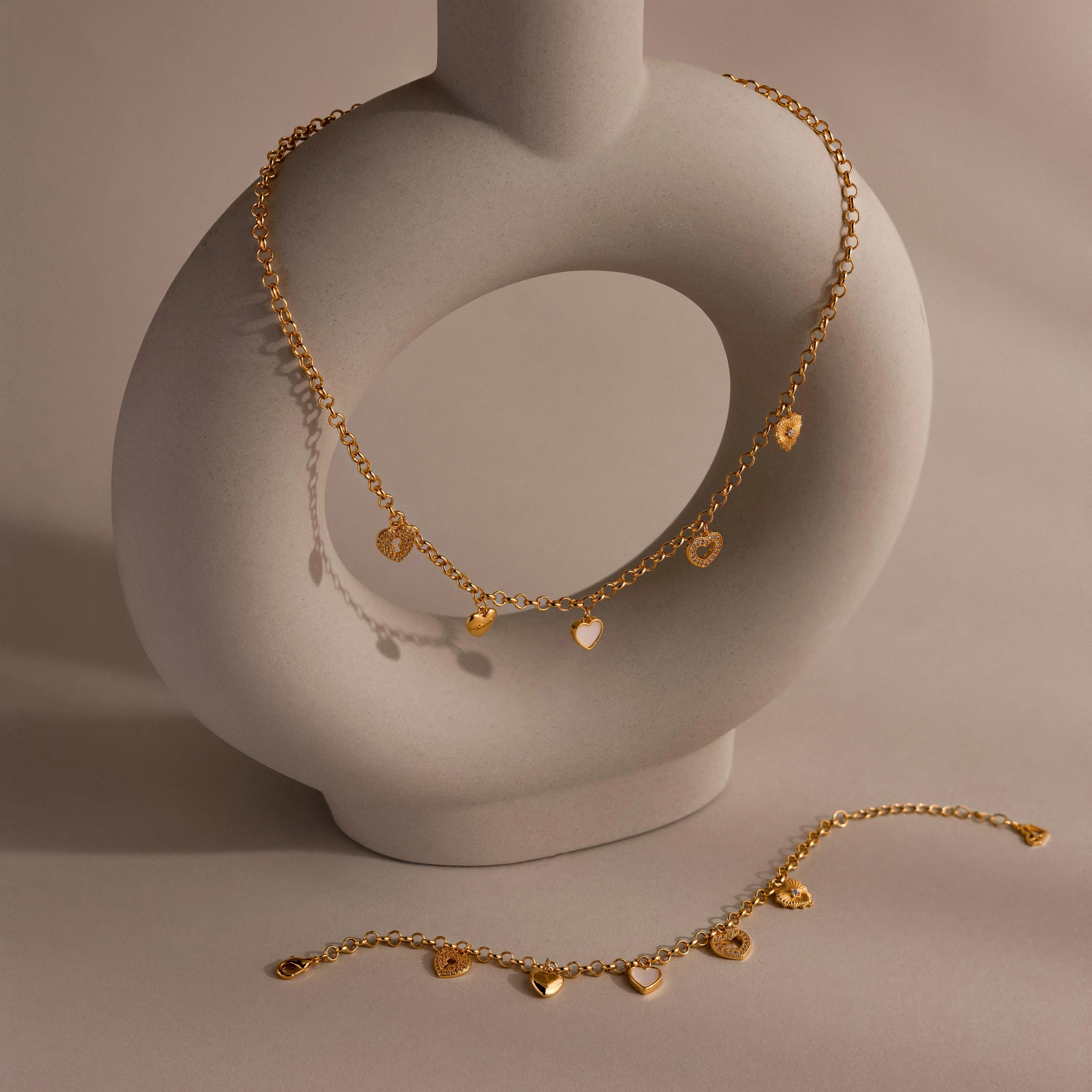 Heart Charm Necklace - Image 8