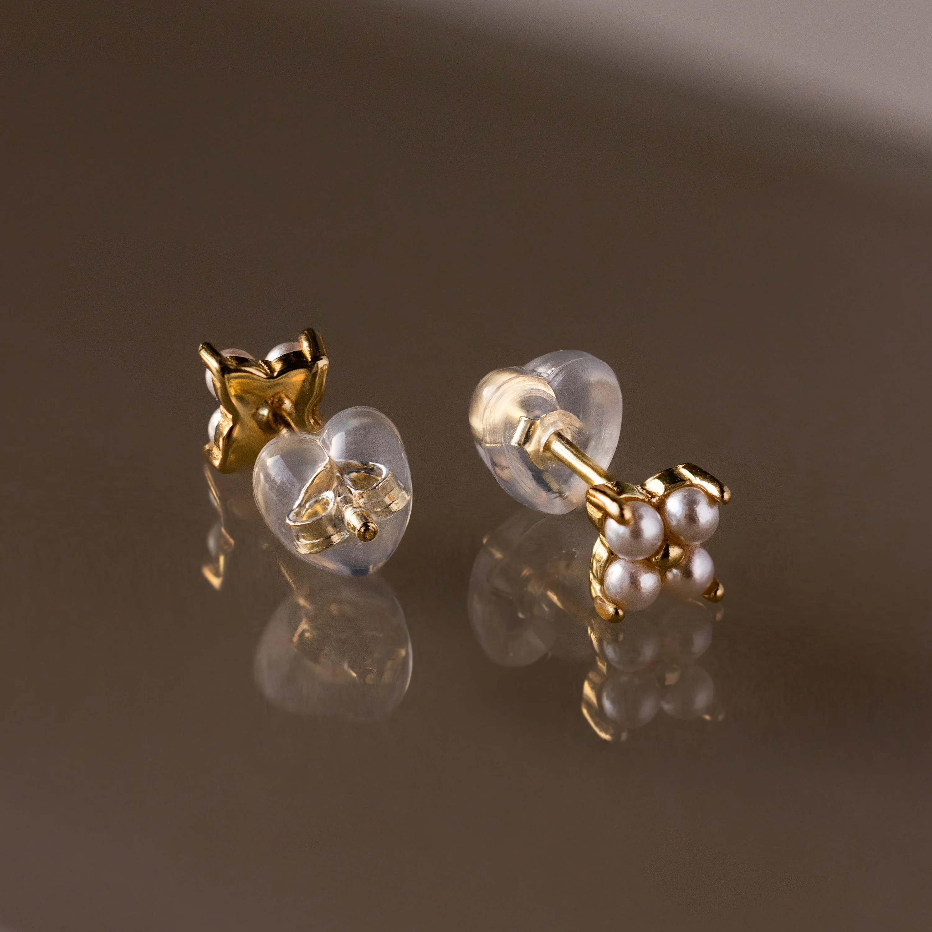 Heart & Flower Earring Backs - Image 3