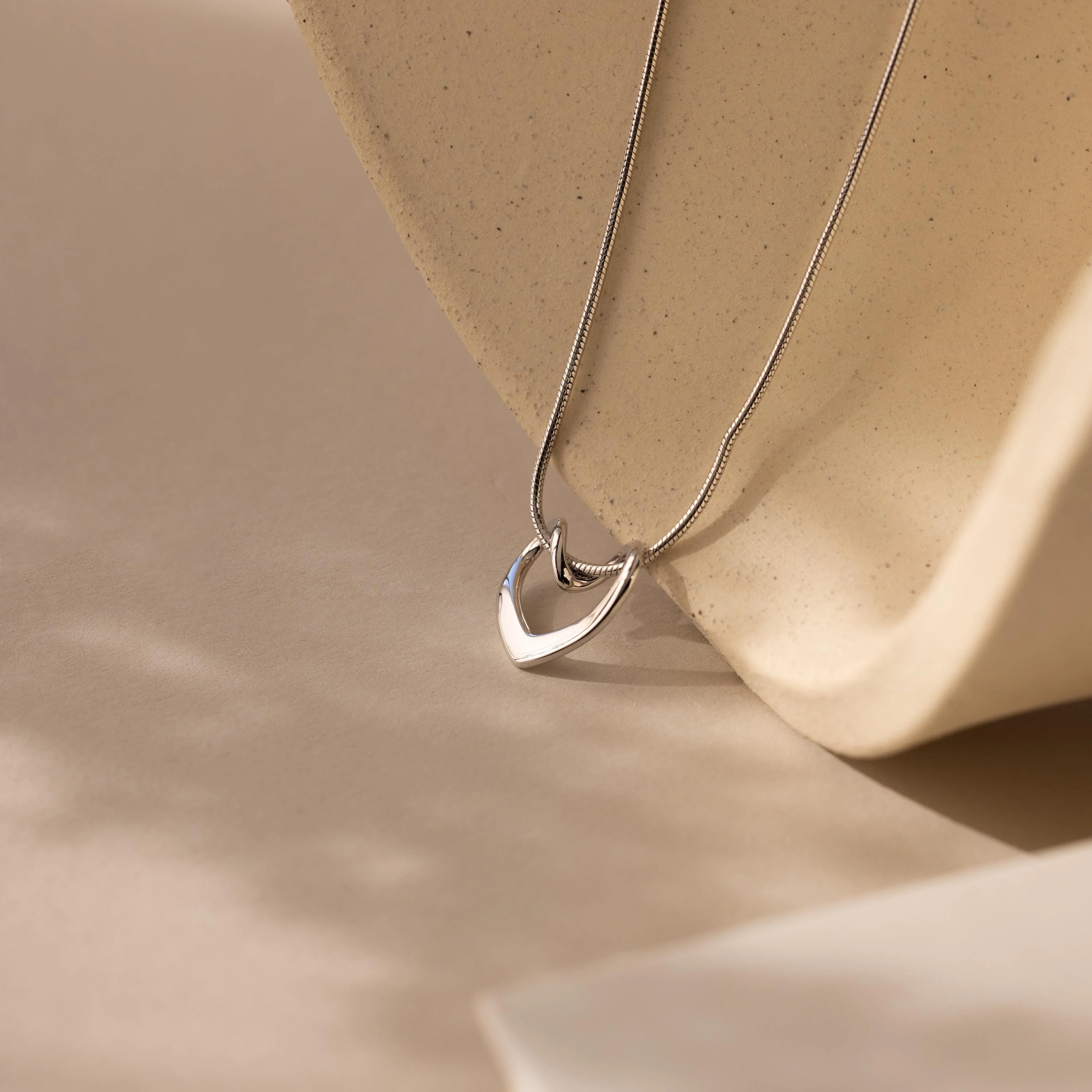 Heart Knot Necklace - Image 5
