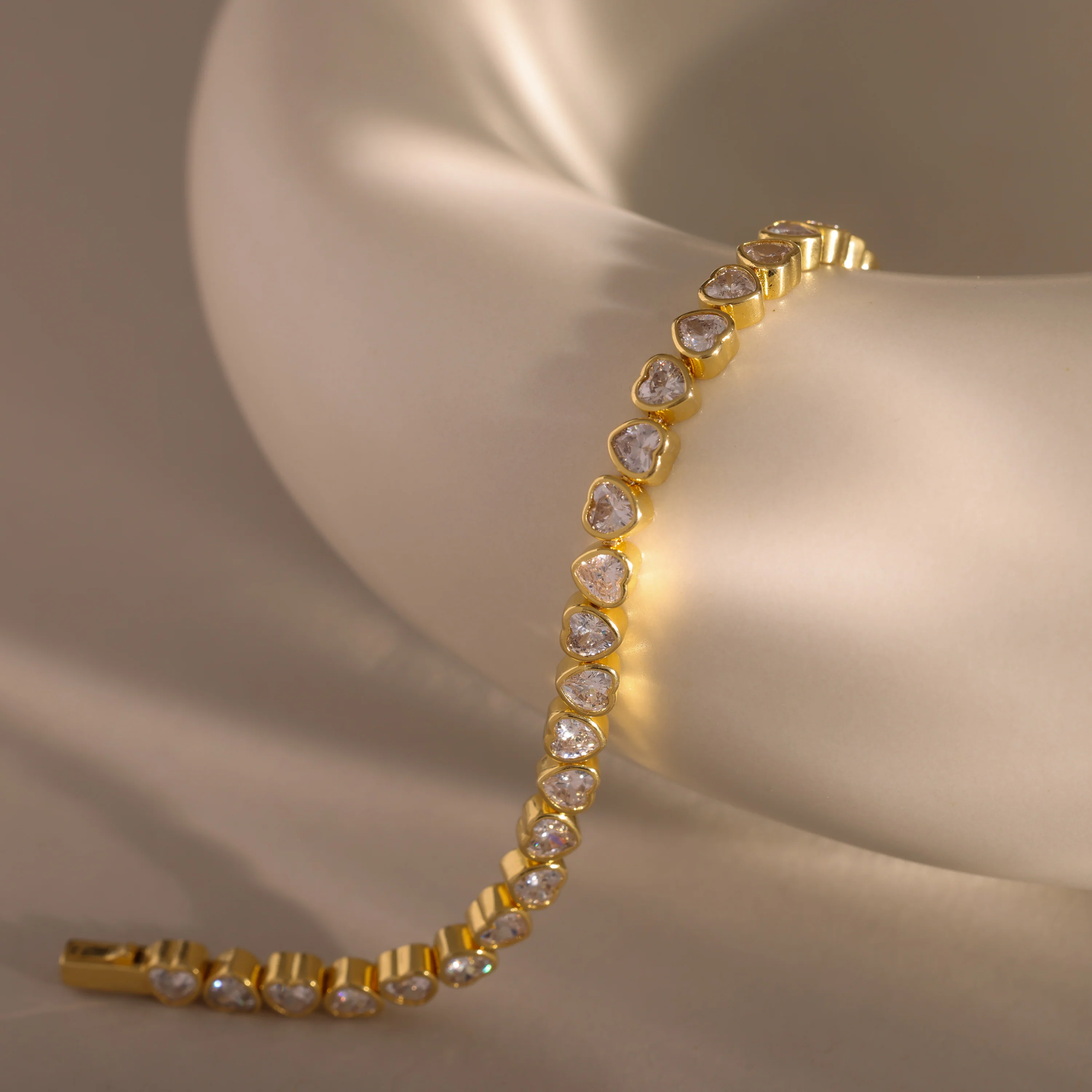 Heart Tennis Bracelet - Image 8