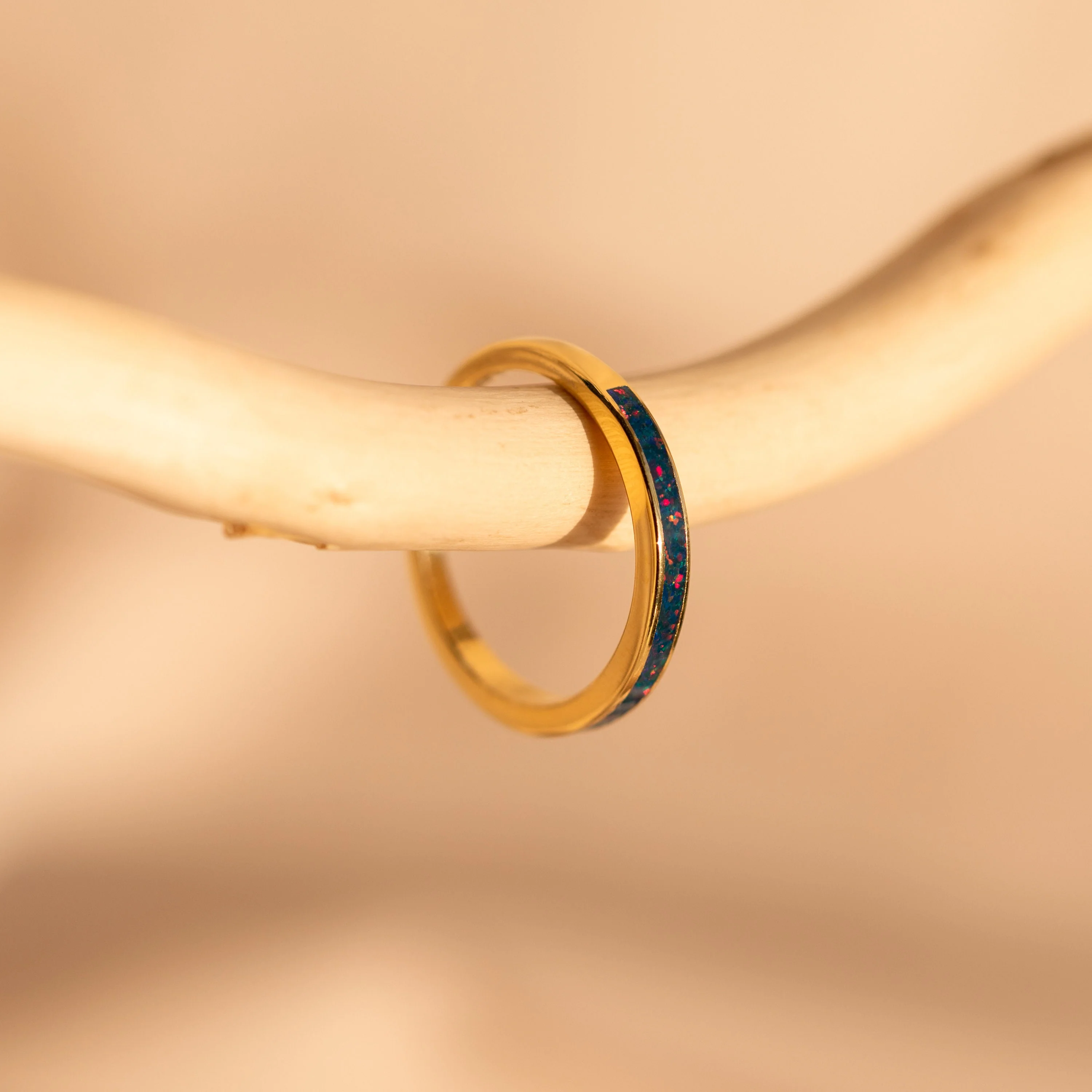 Indigo Opal Inlay Band - Image 7