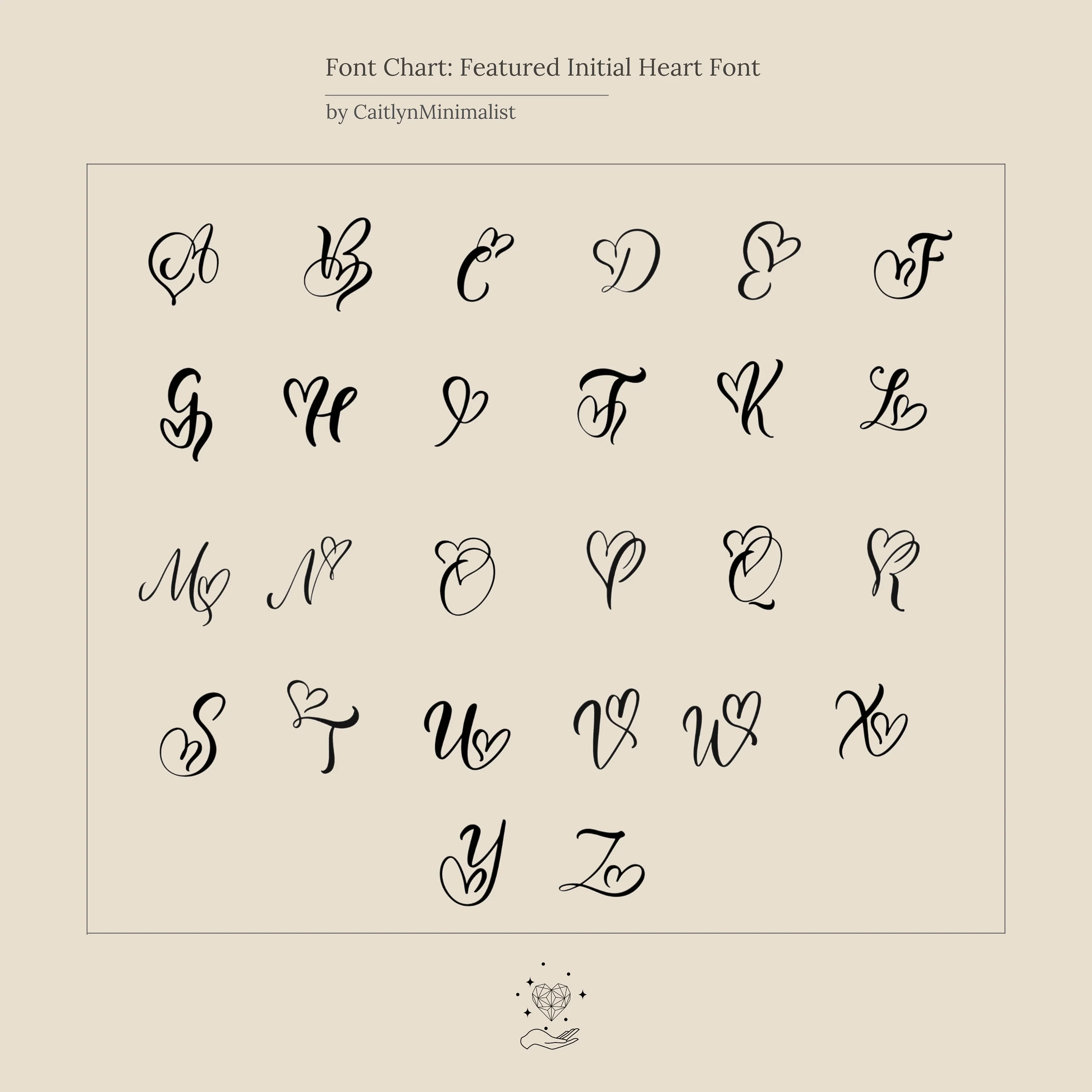 Initial Heart Necklace - Image 8