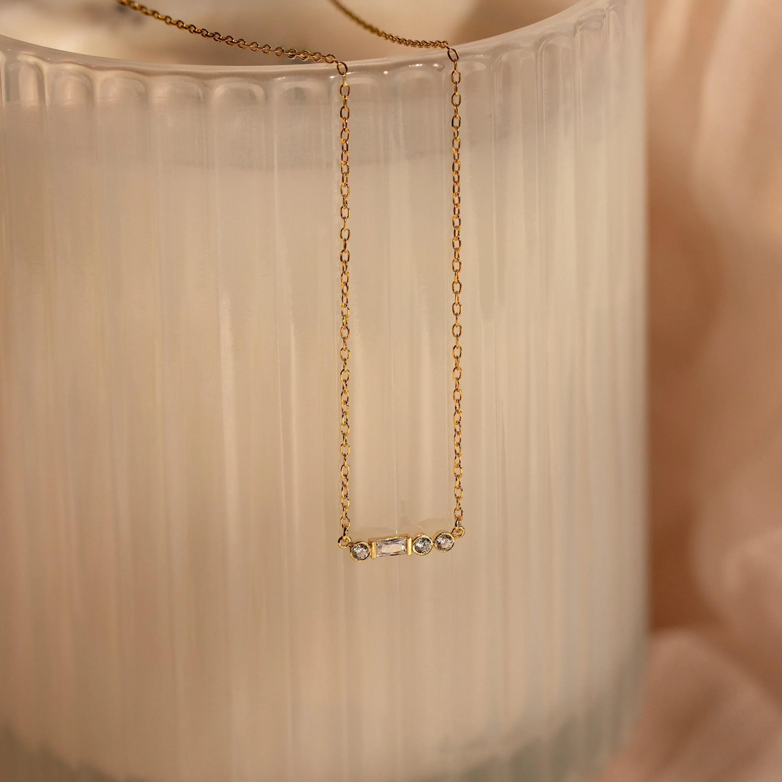 Initial Morse Code Necklace - Image 2