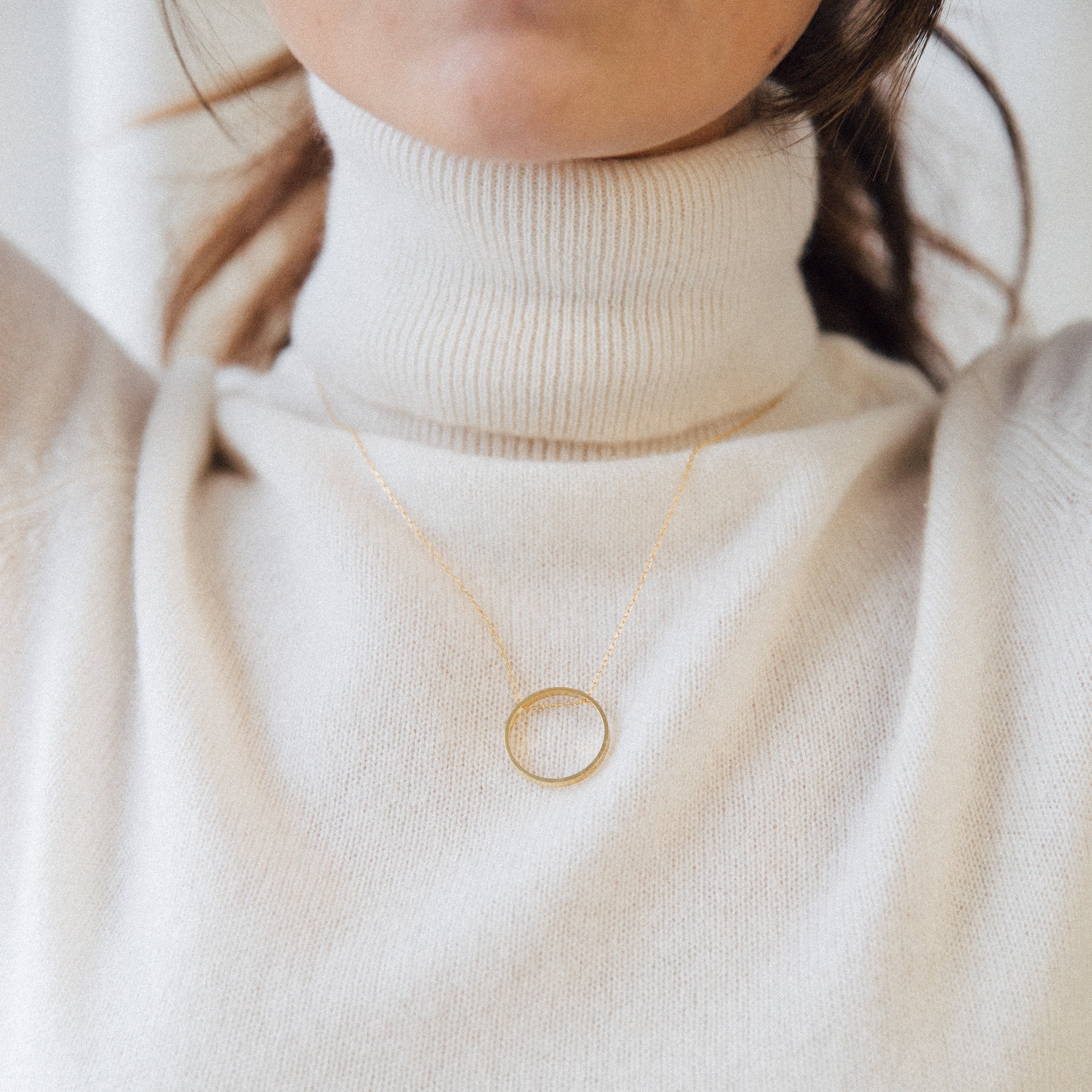 Inner Circle Necklace in 18K Gold - Image 6