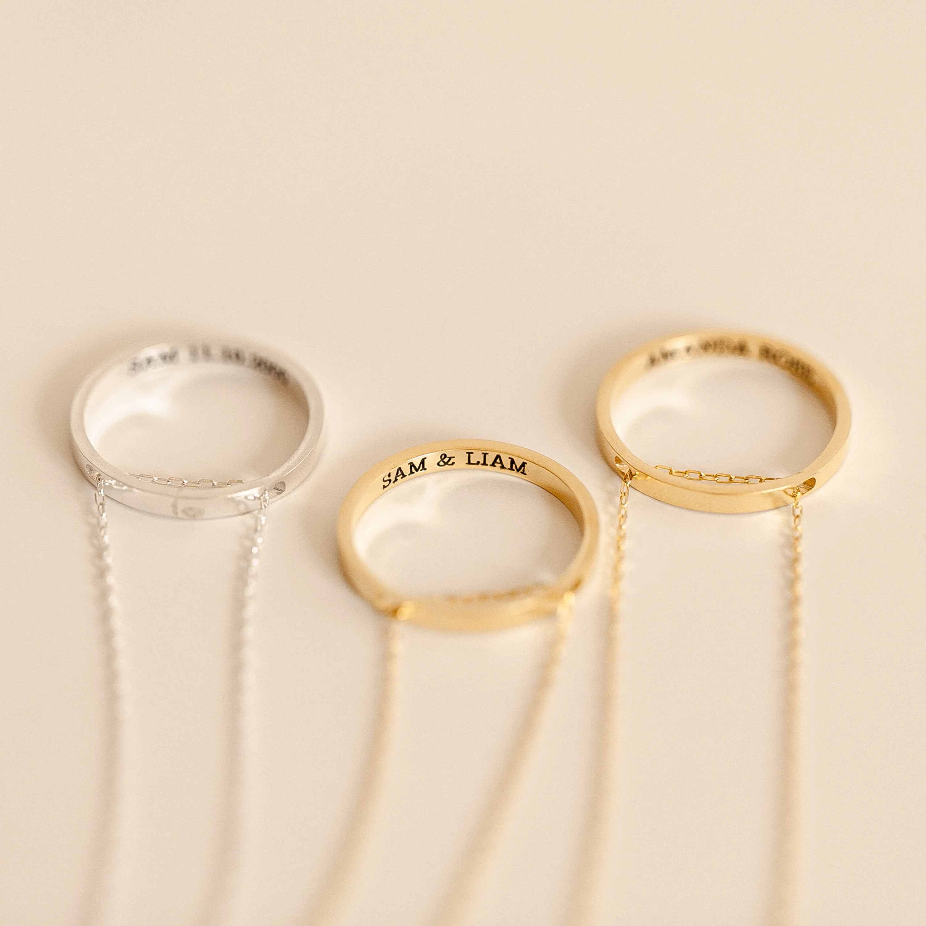 Inner Circle Necklace in Silver - Image 3