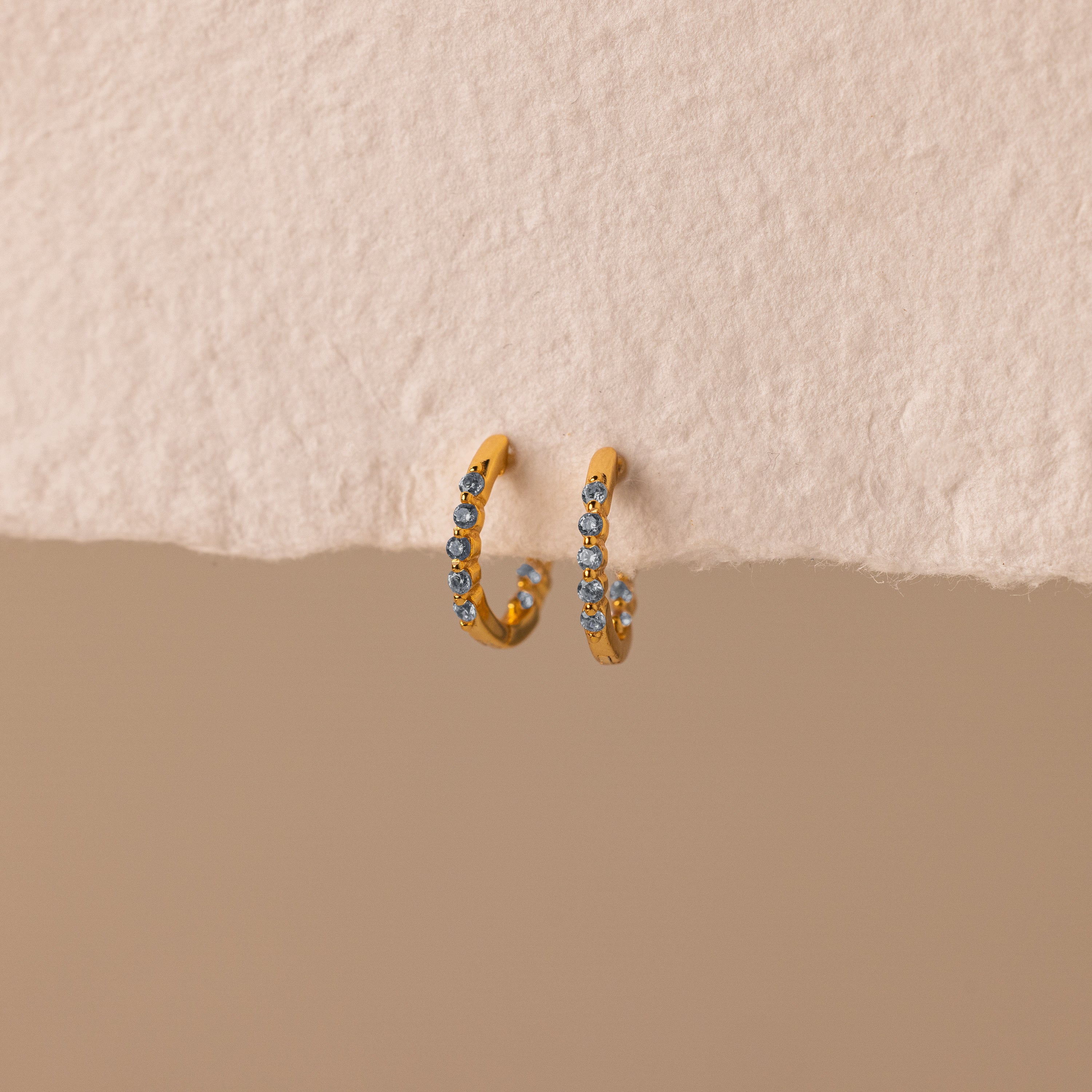 Inside Out Birthstone Huggies - Image 5