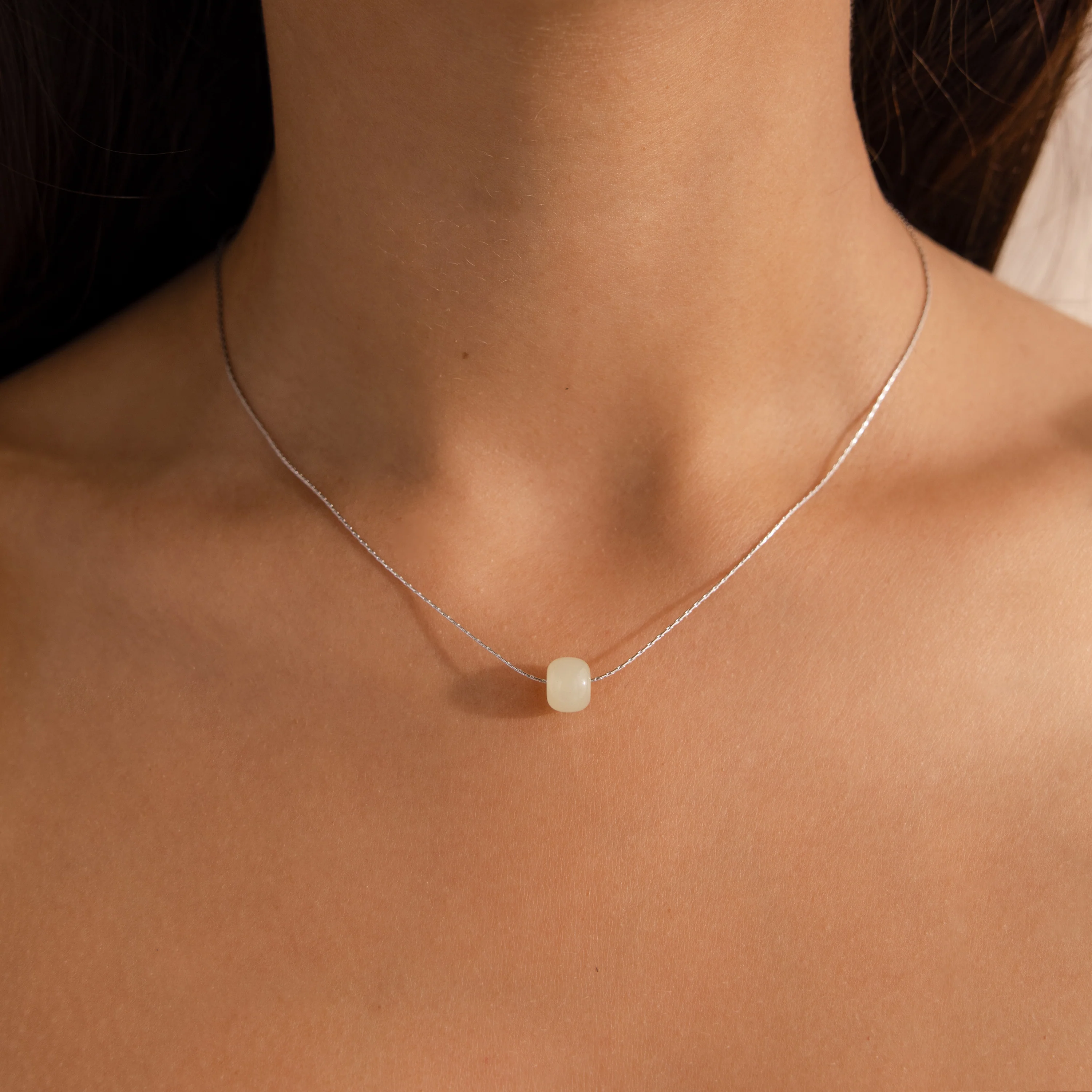 Jade Bead Necklace - Image 4
