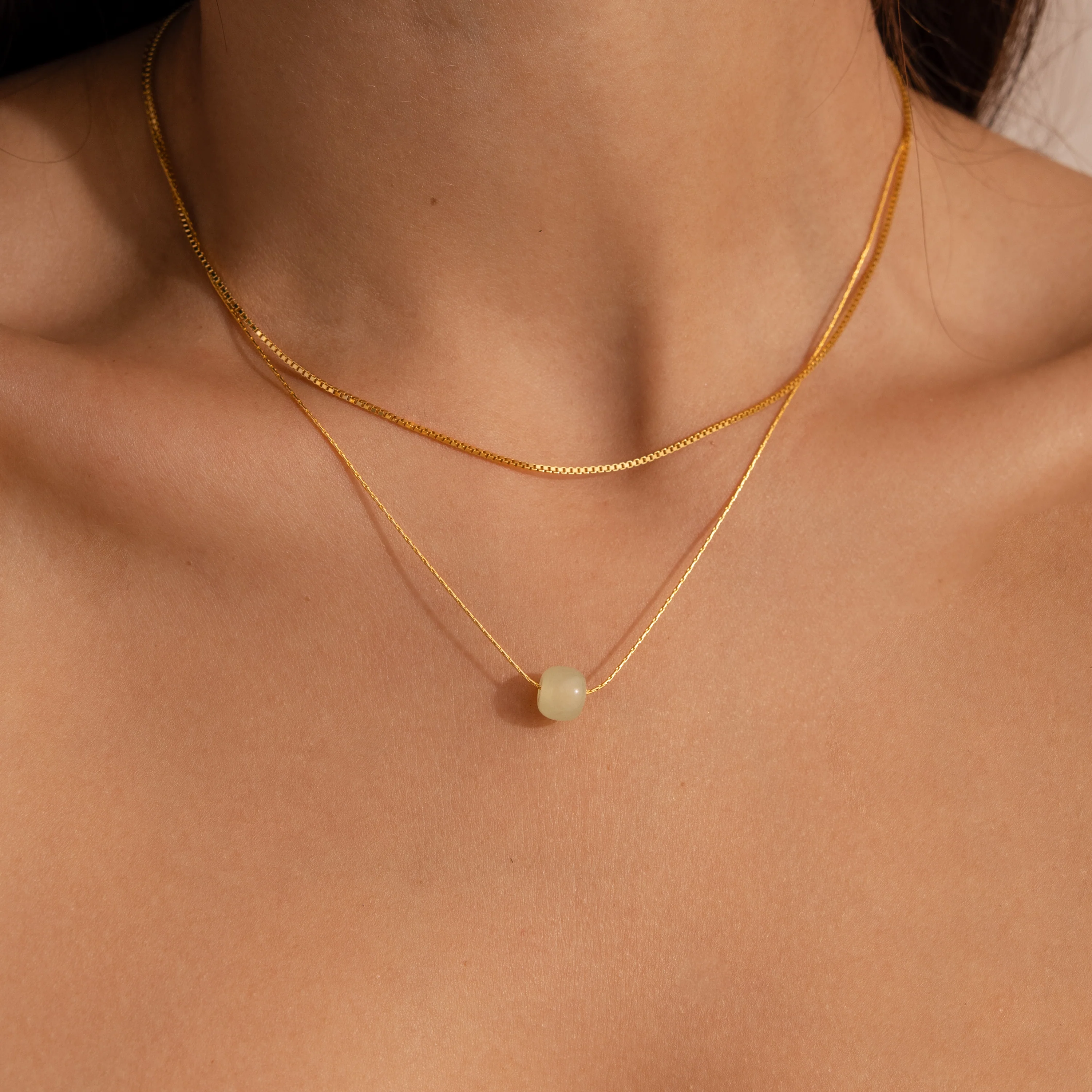 Jade Bead Necklace - Image 6
