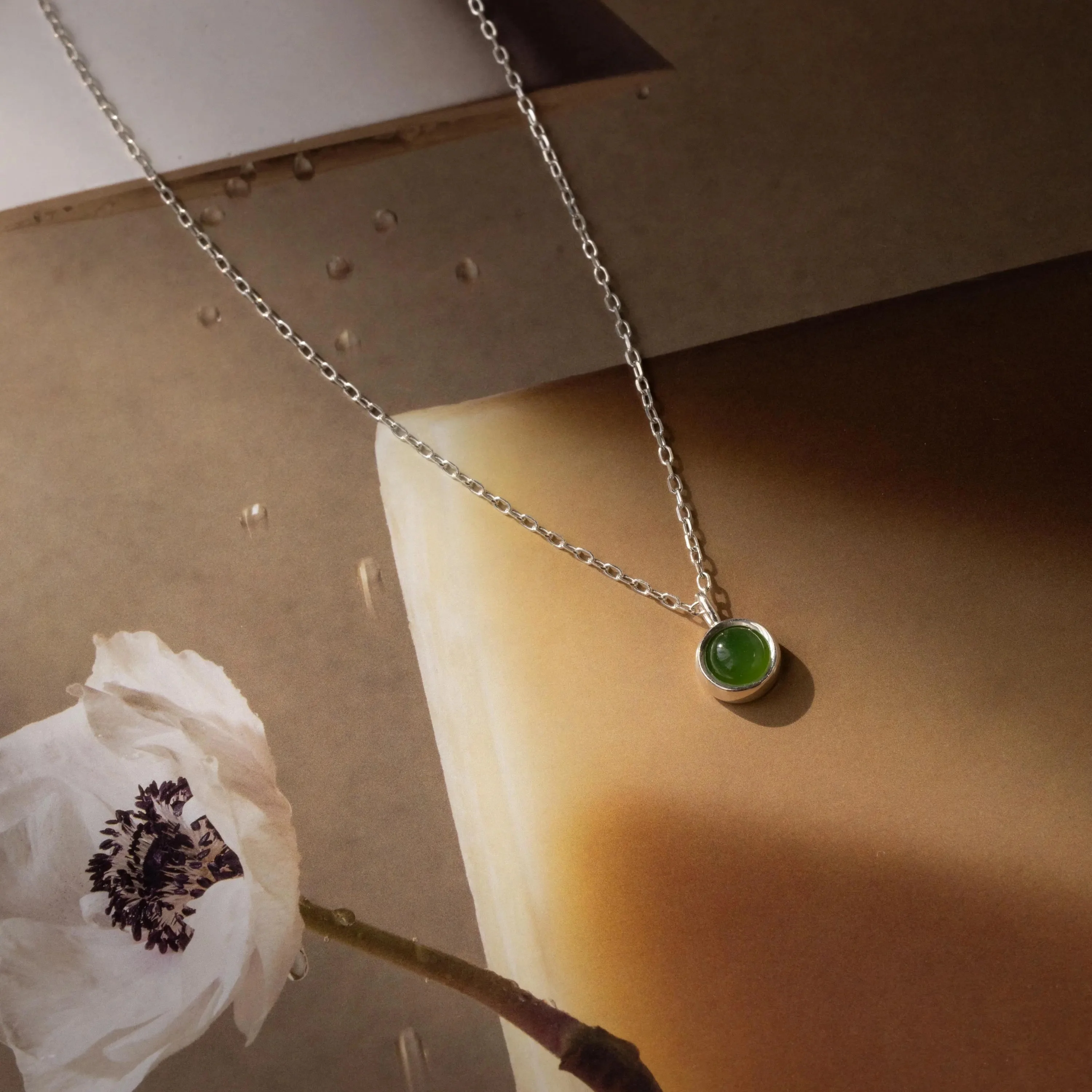 Jade Charm Necklace - Image 5