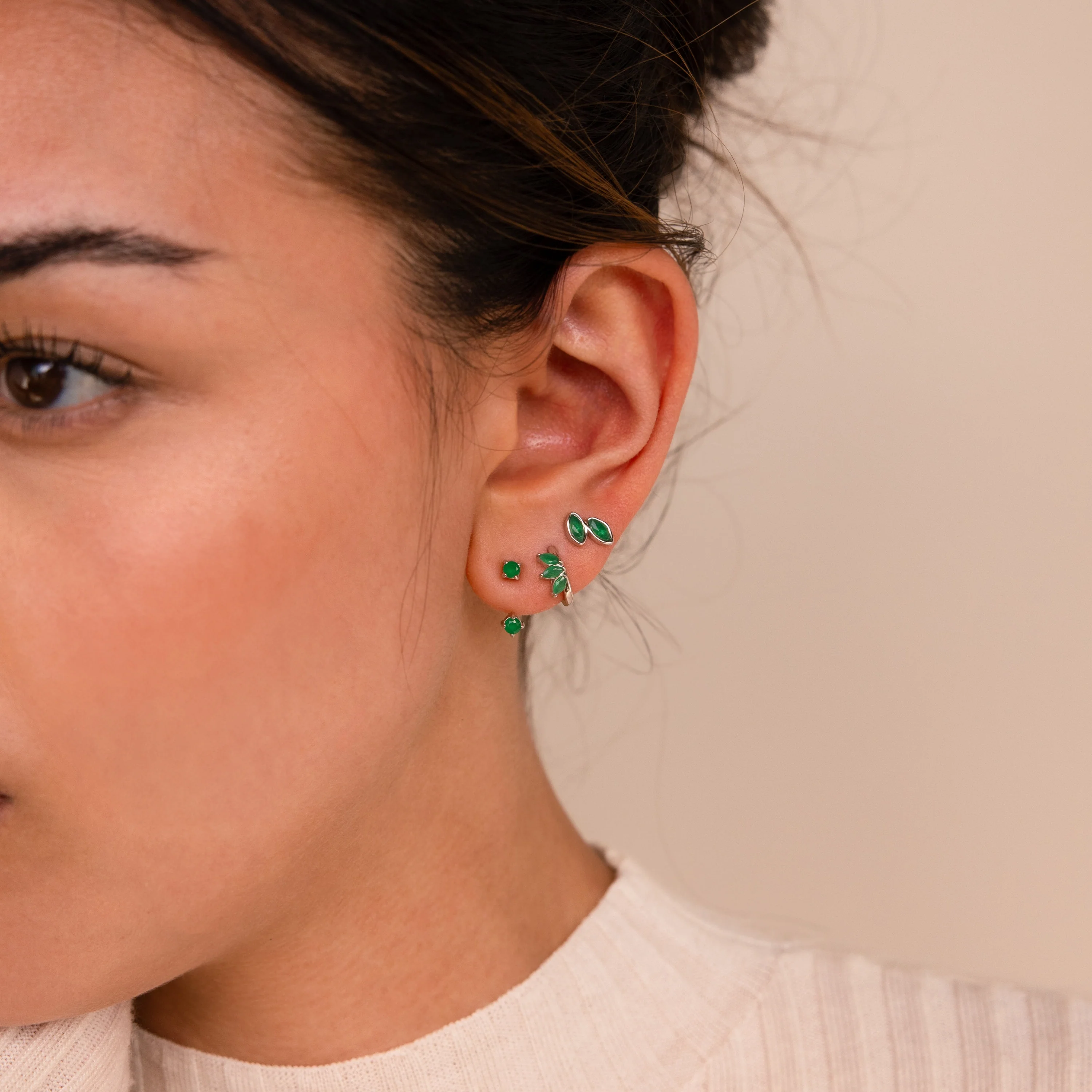 Jade Earrings Set - Image 4