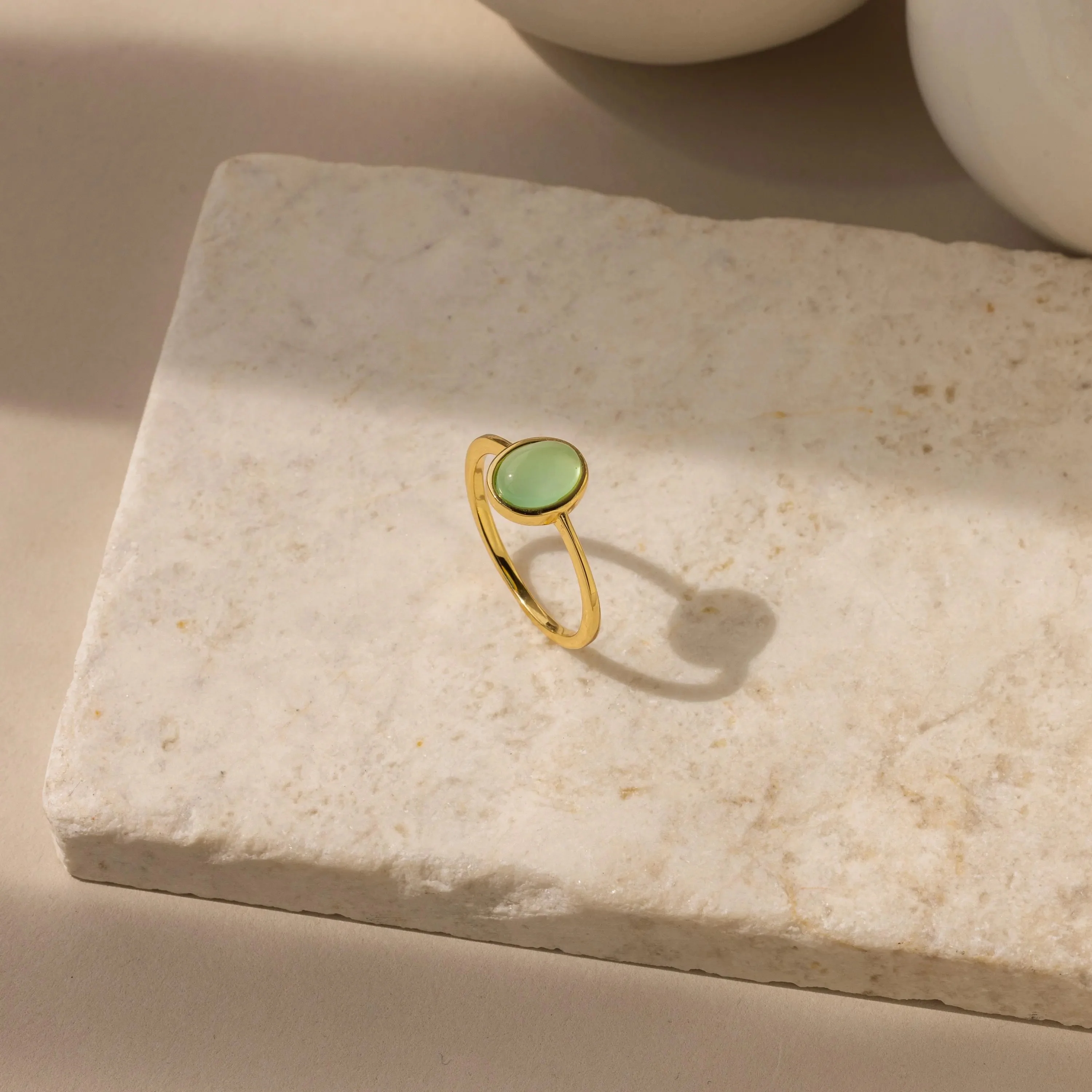 Jade Oval Ring - Image 5