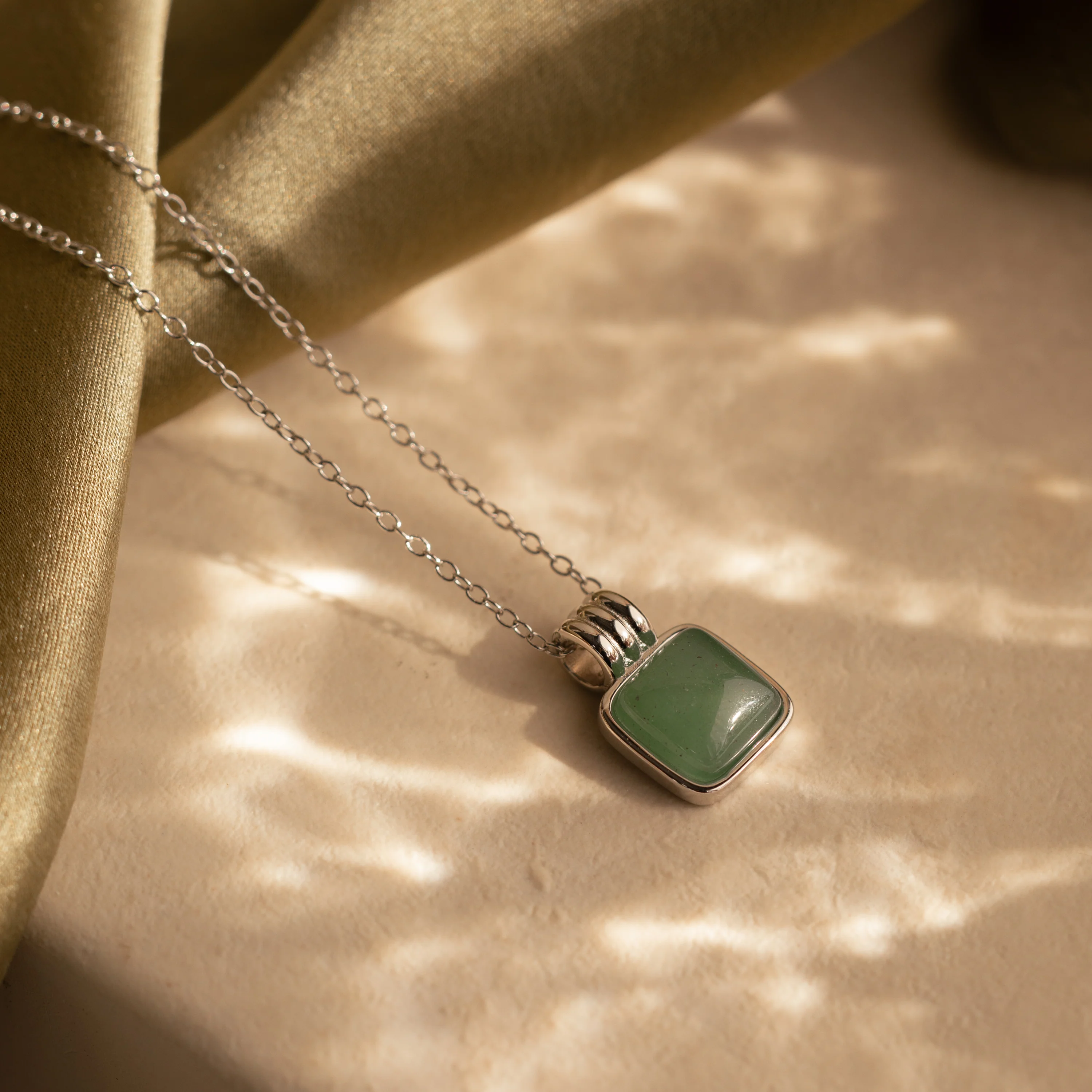 Jade Pendant Necklace - Image 2