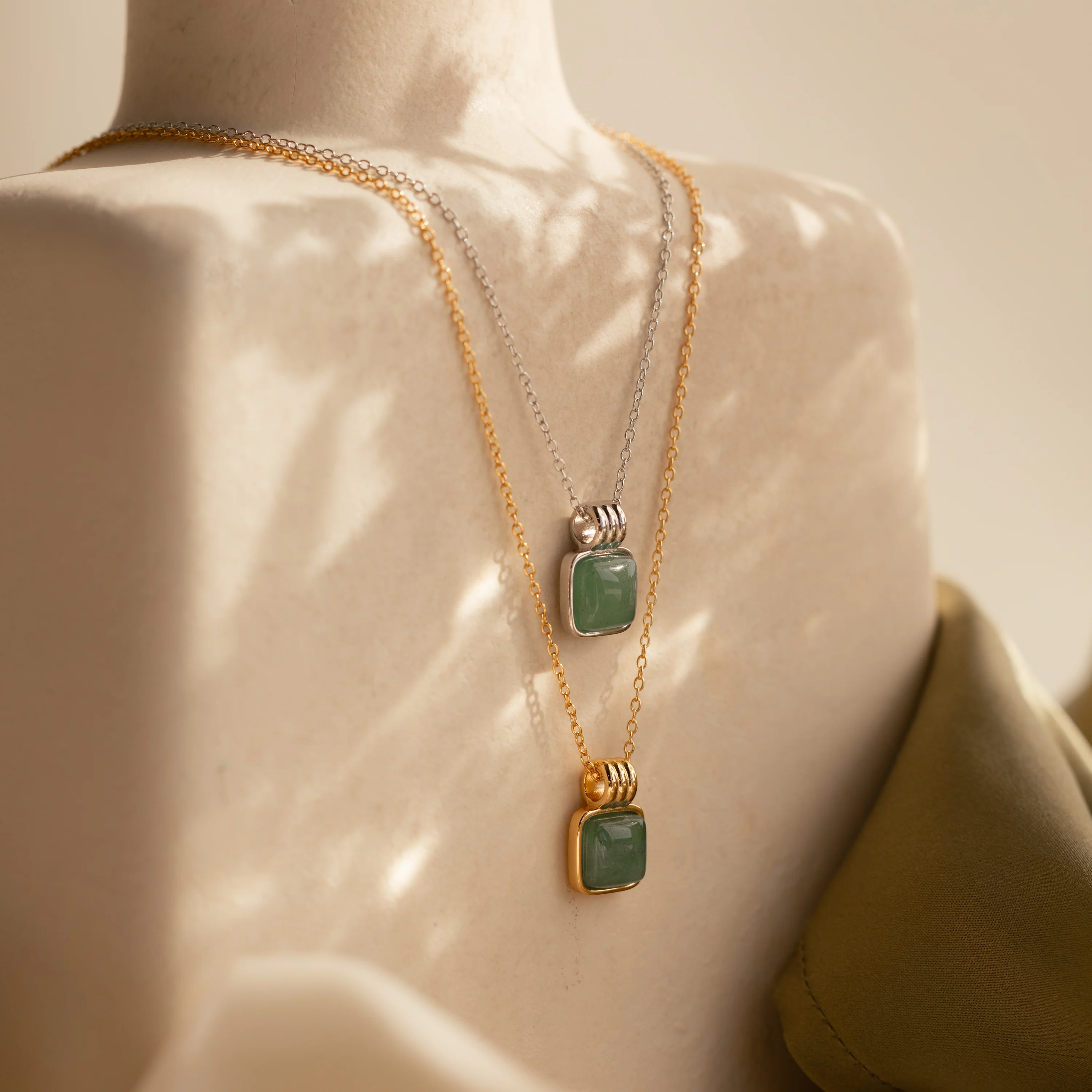 Jade Pendant Necklace - Image 7