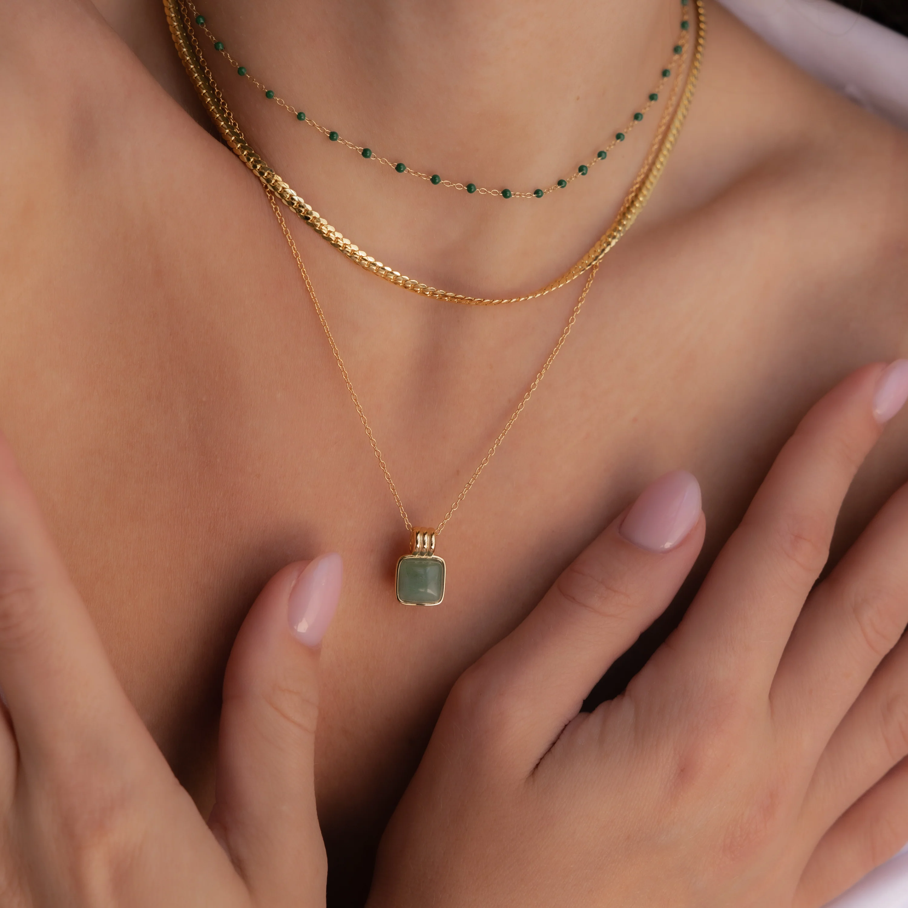 Jade Pendant Necklace - Image 8