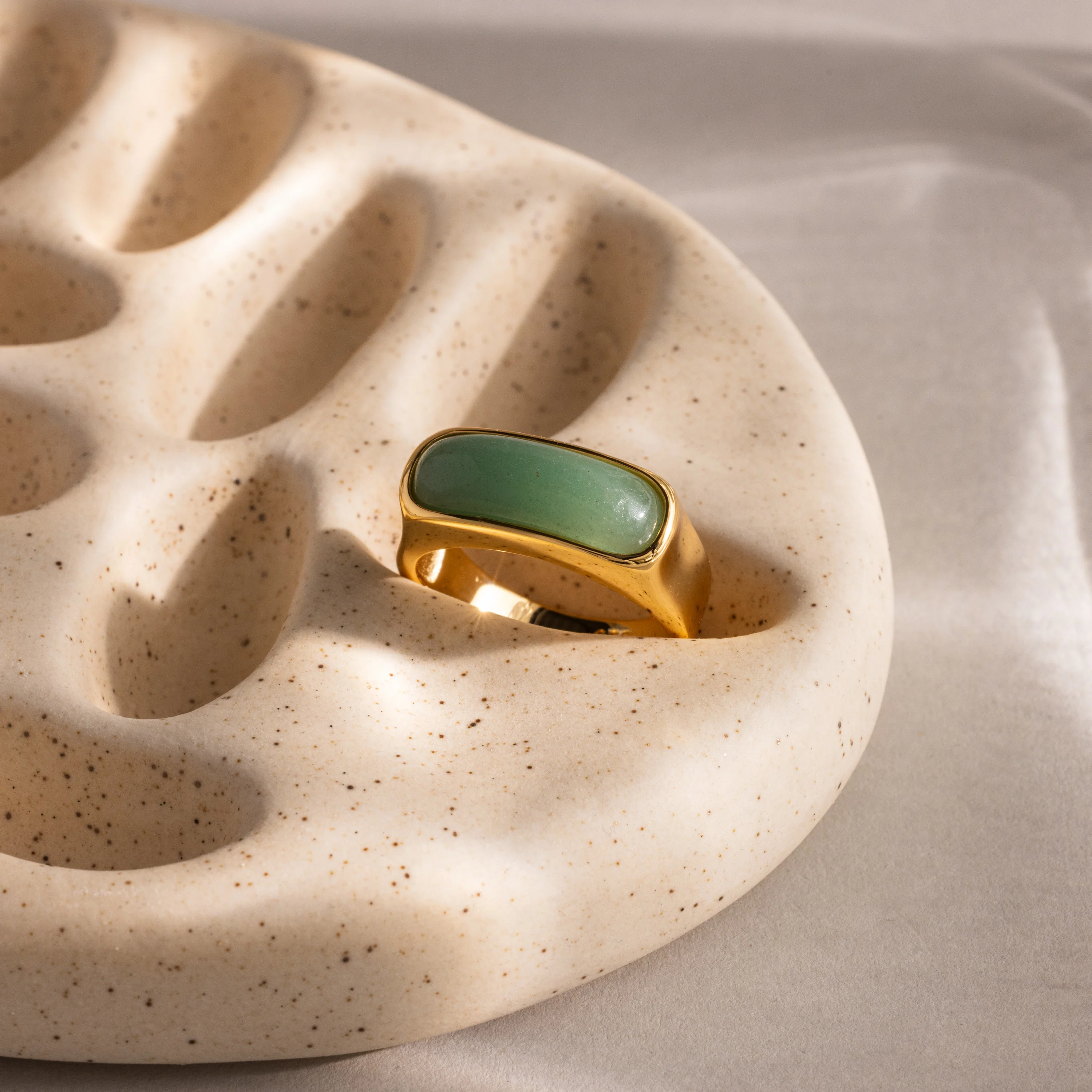 Jade Signet Ring - Image 7