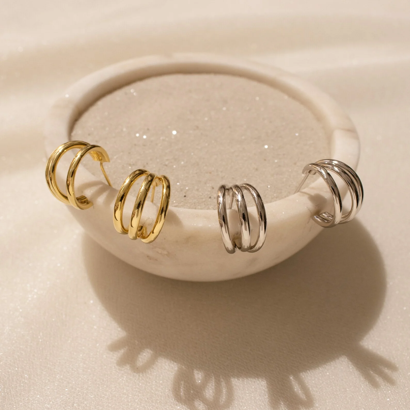 Jenna Triple Hoops - Image 3