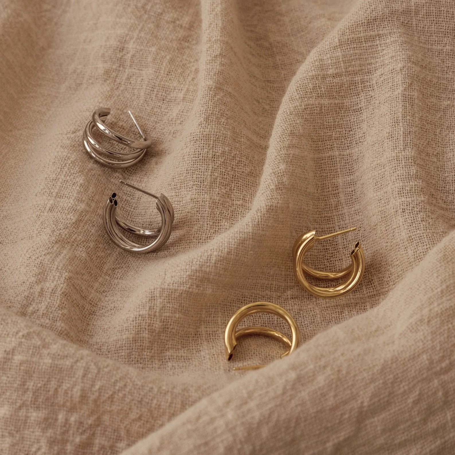 Jenna Triple Hoops - Image 5