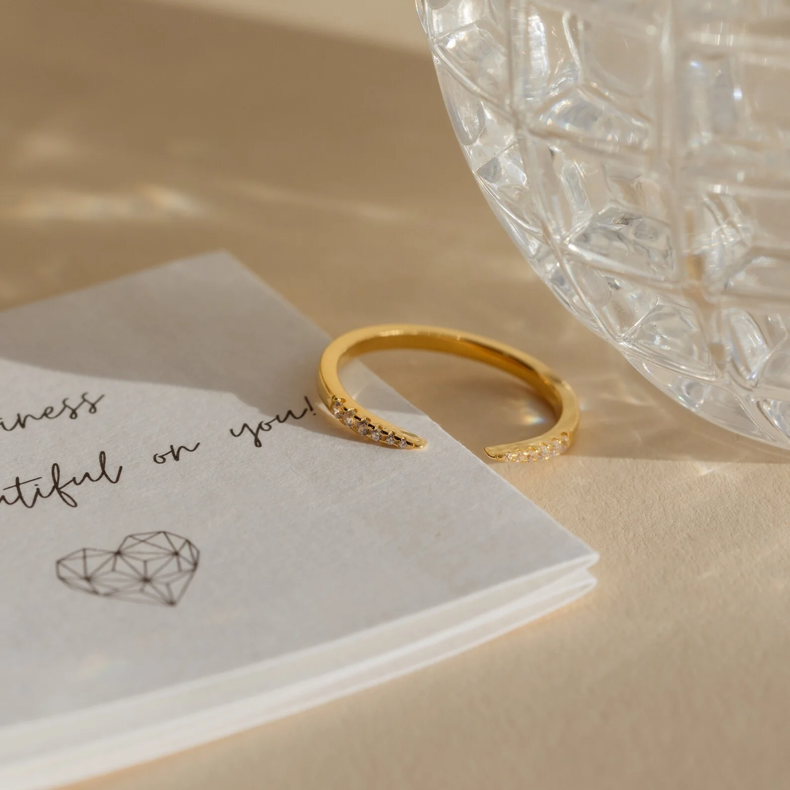 Jessie Duo Pave Ring - Image 4