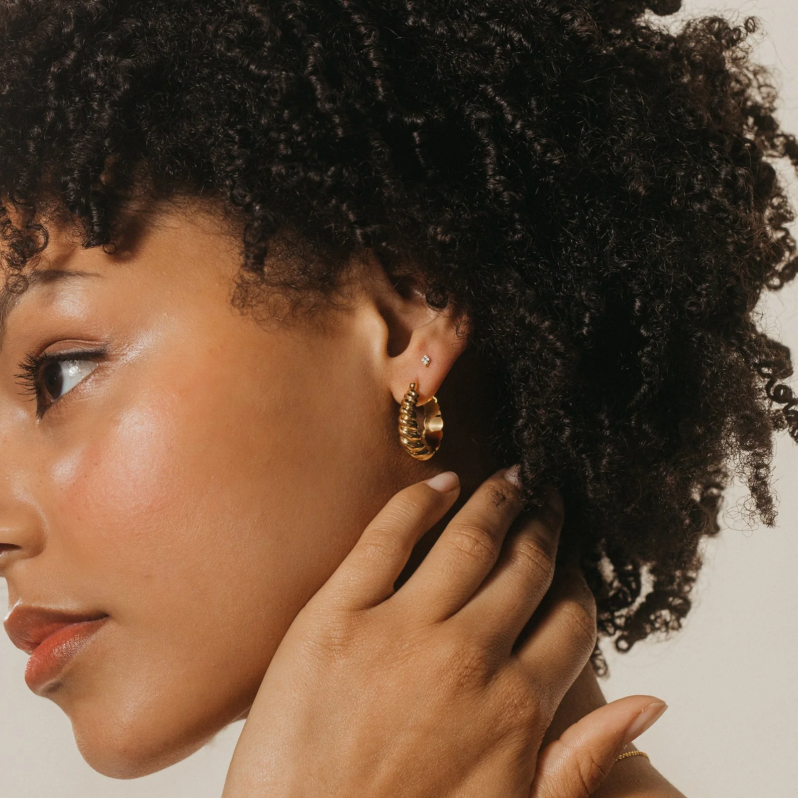 Jocelyn Diamond Studs - Image 4