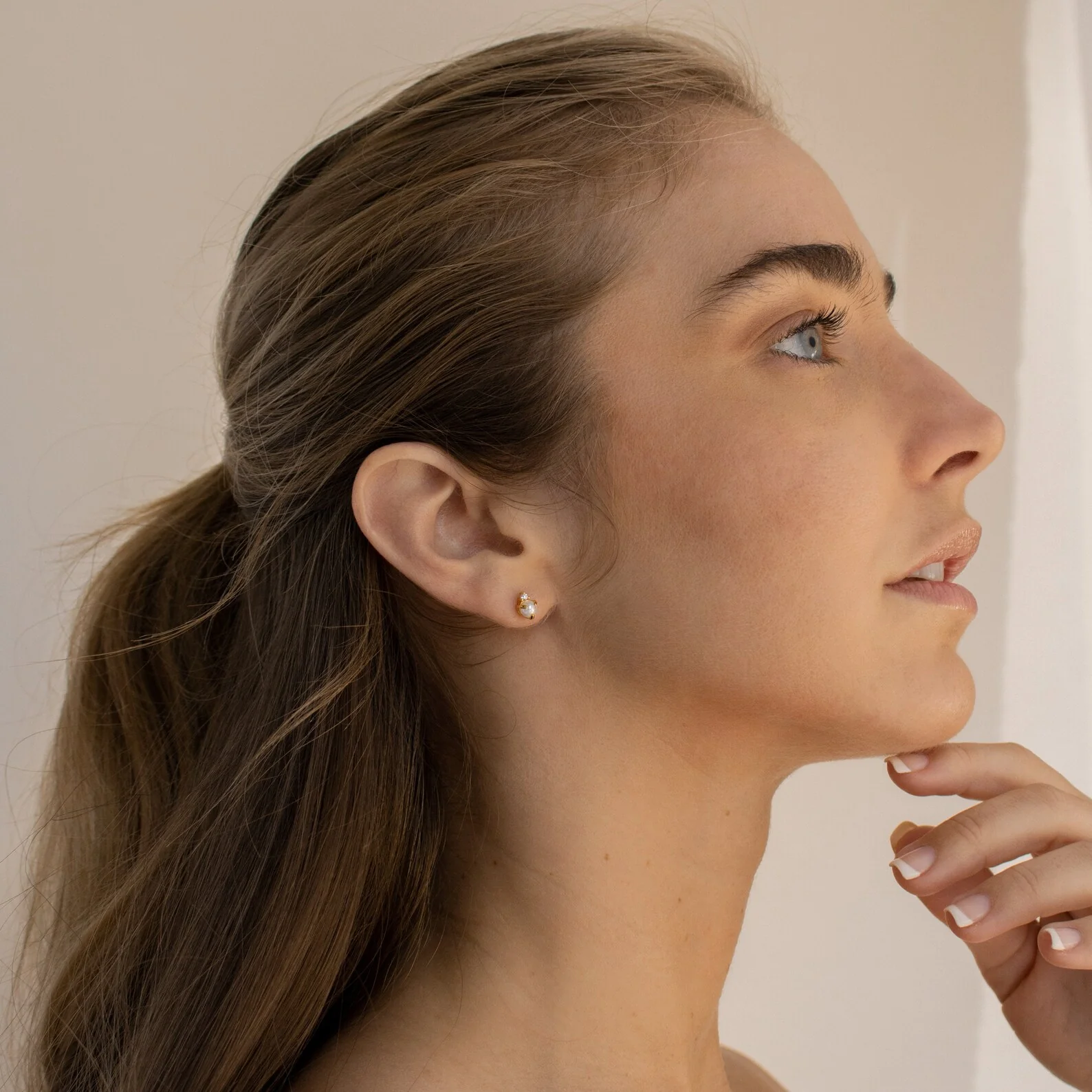Julia Pearl Studs - Image 8