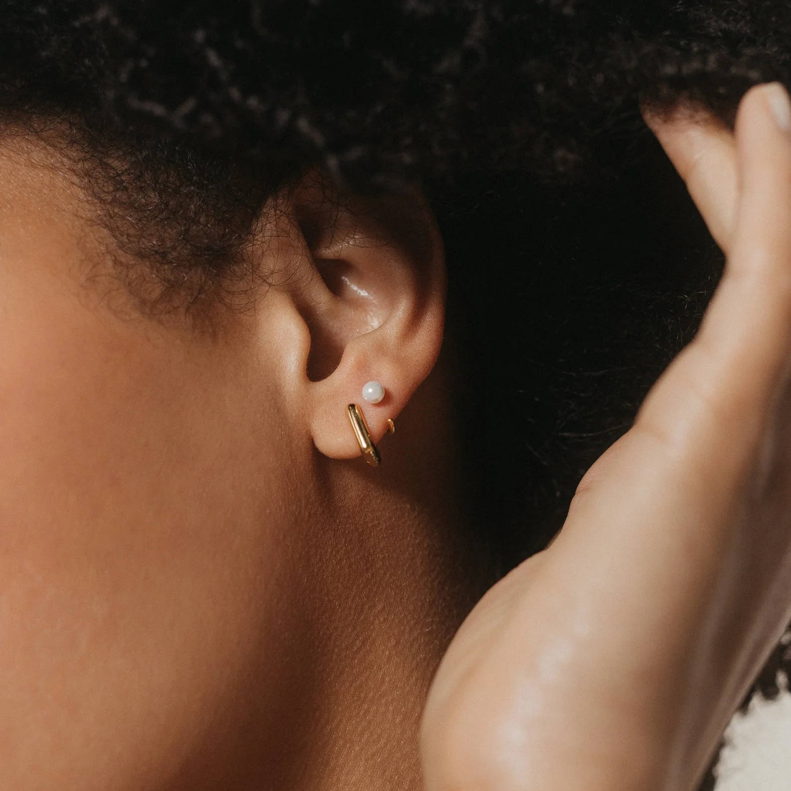 Kelsey Link Earrings - Image 2