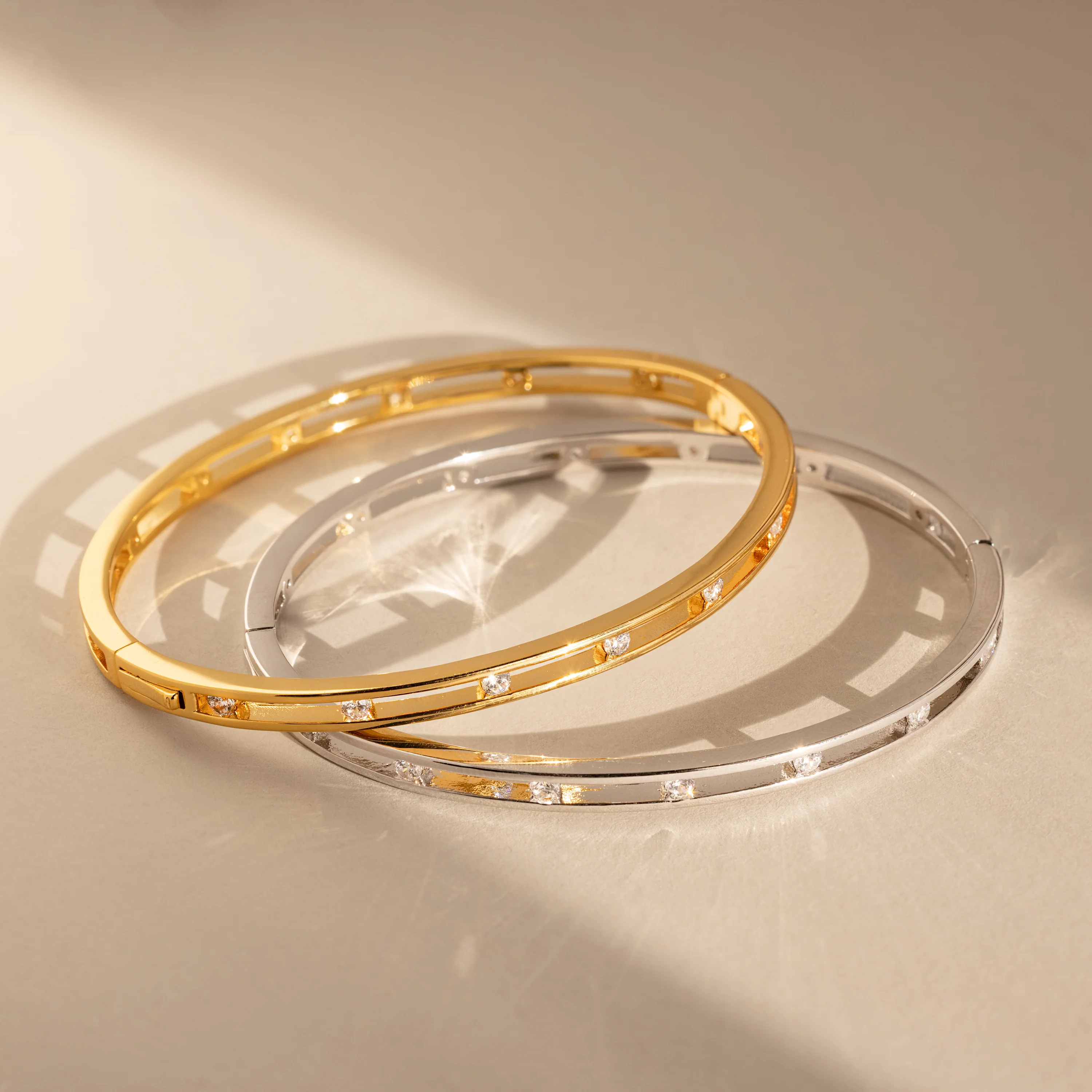 Lace Diamond Bangle - Image 3