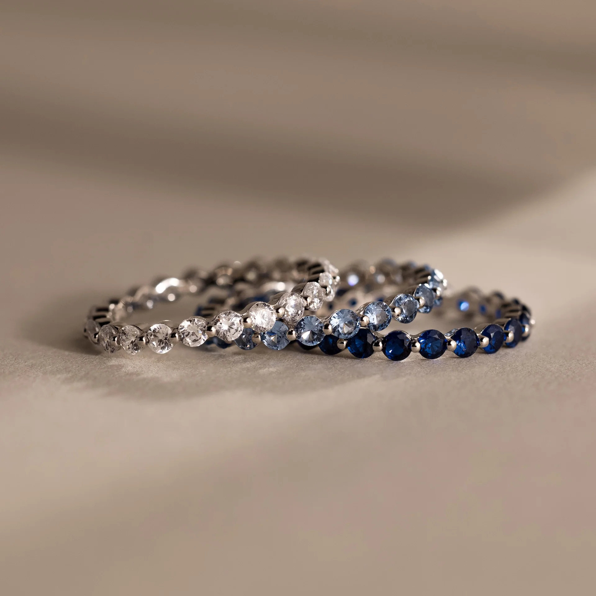 Lace Eternity Aquamarine Ring - Image 5