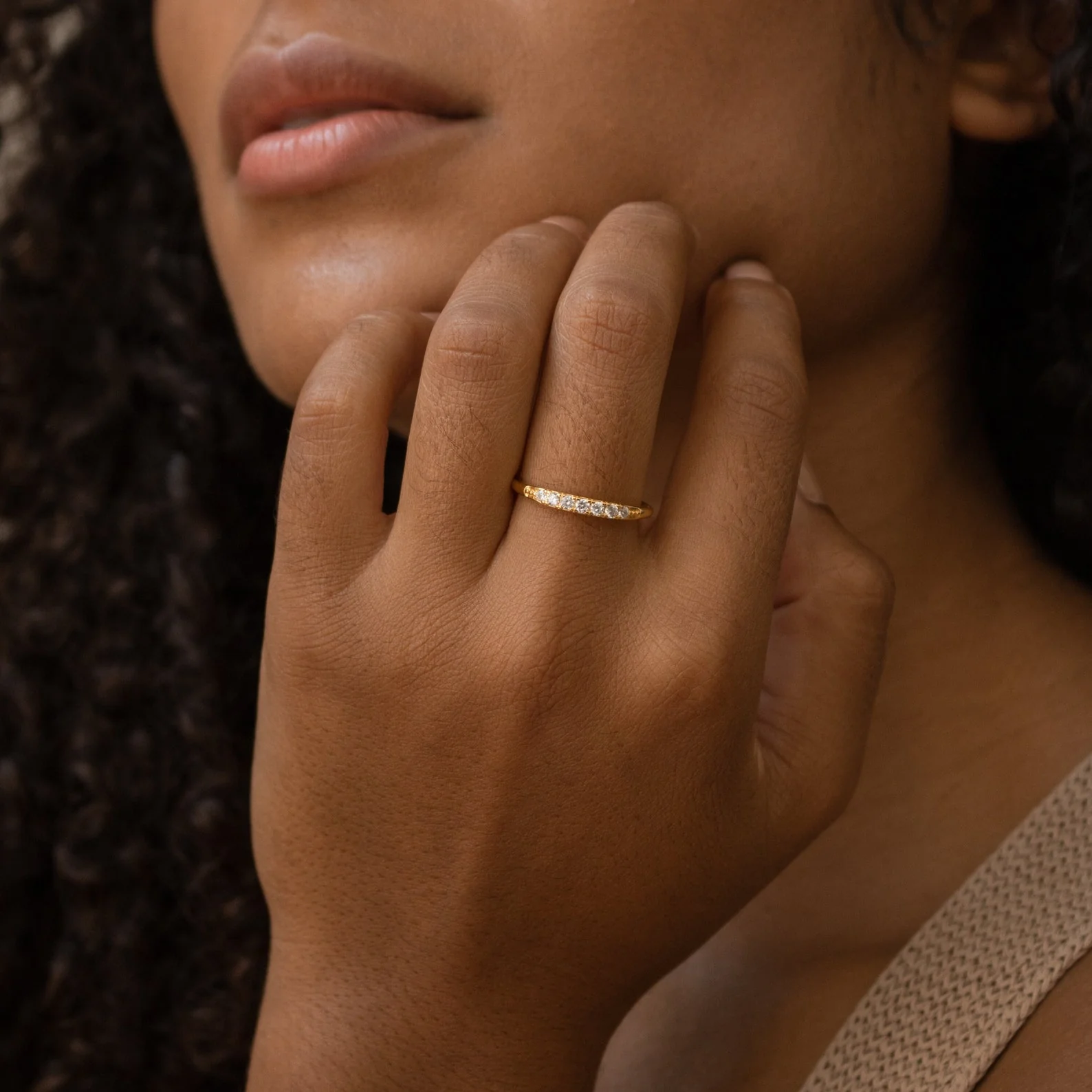 Lace Pave Ring - Image 2