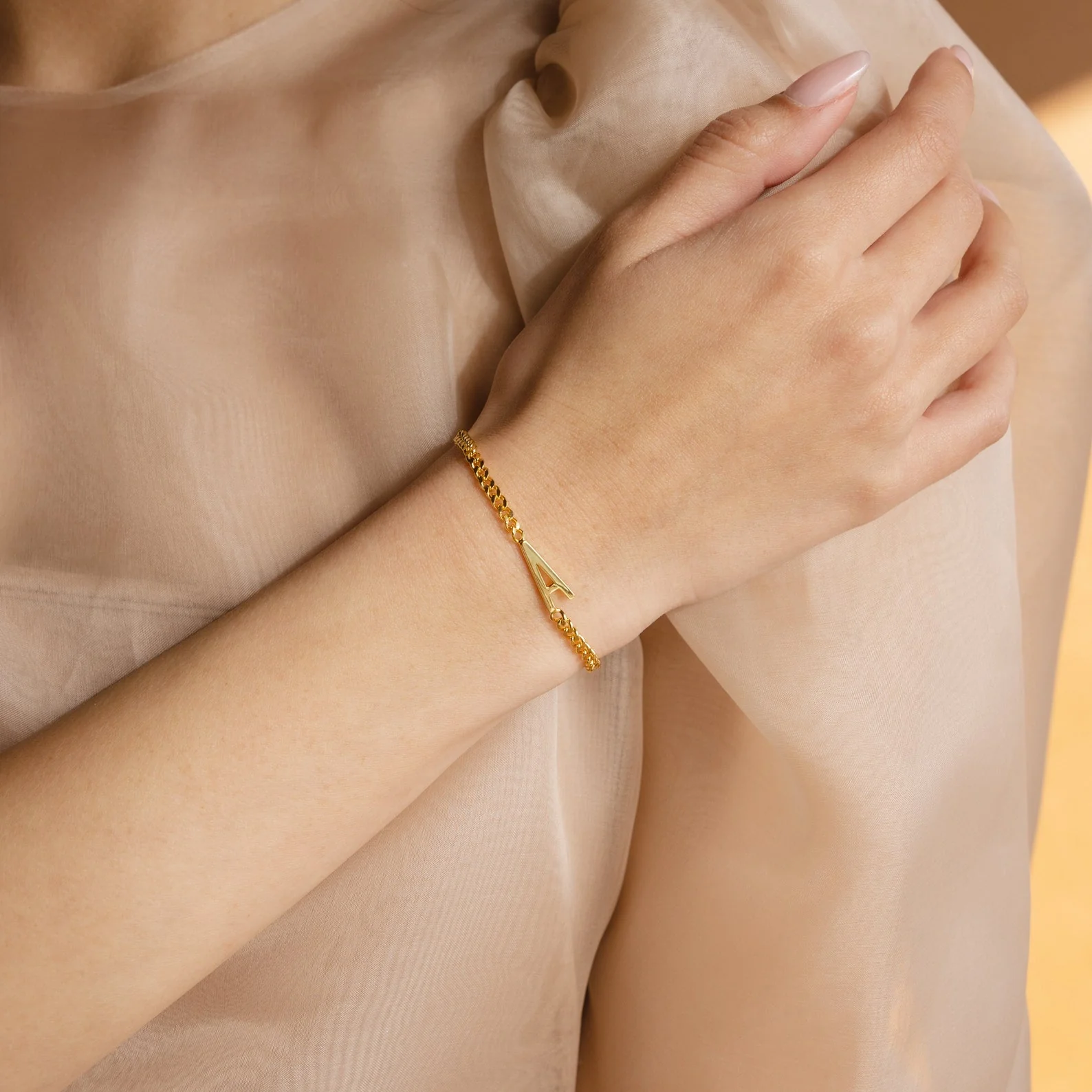 Large Letter Bracelet - Image 7