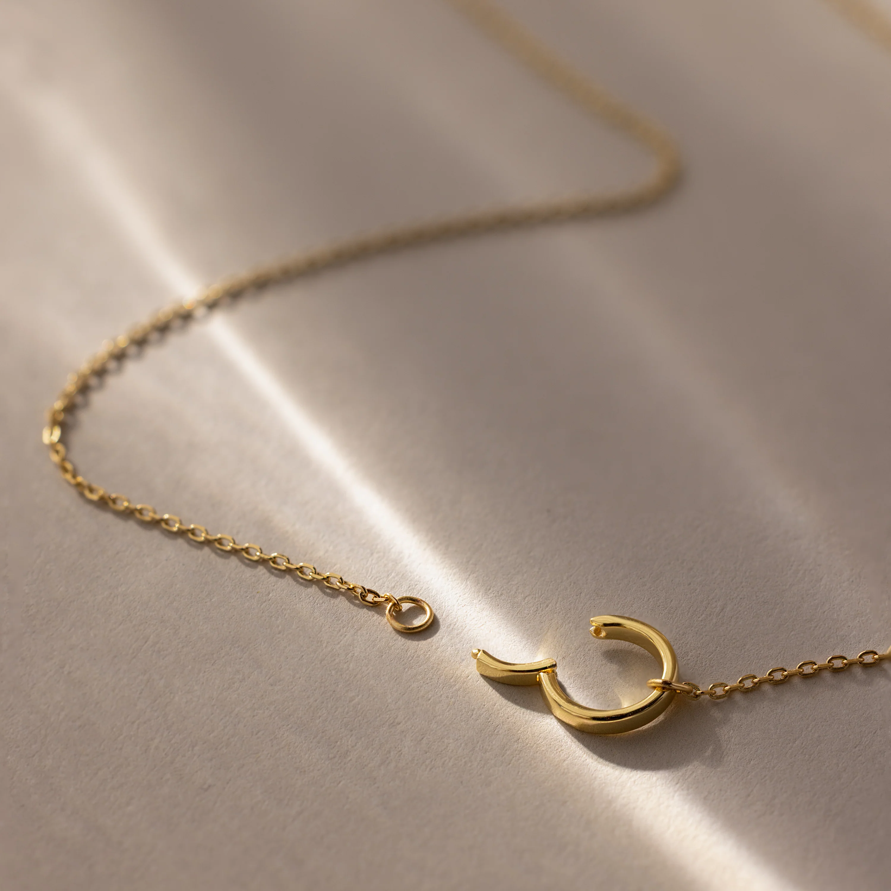 Large Rolo Clasp Necklace - Image 4
