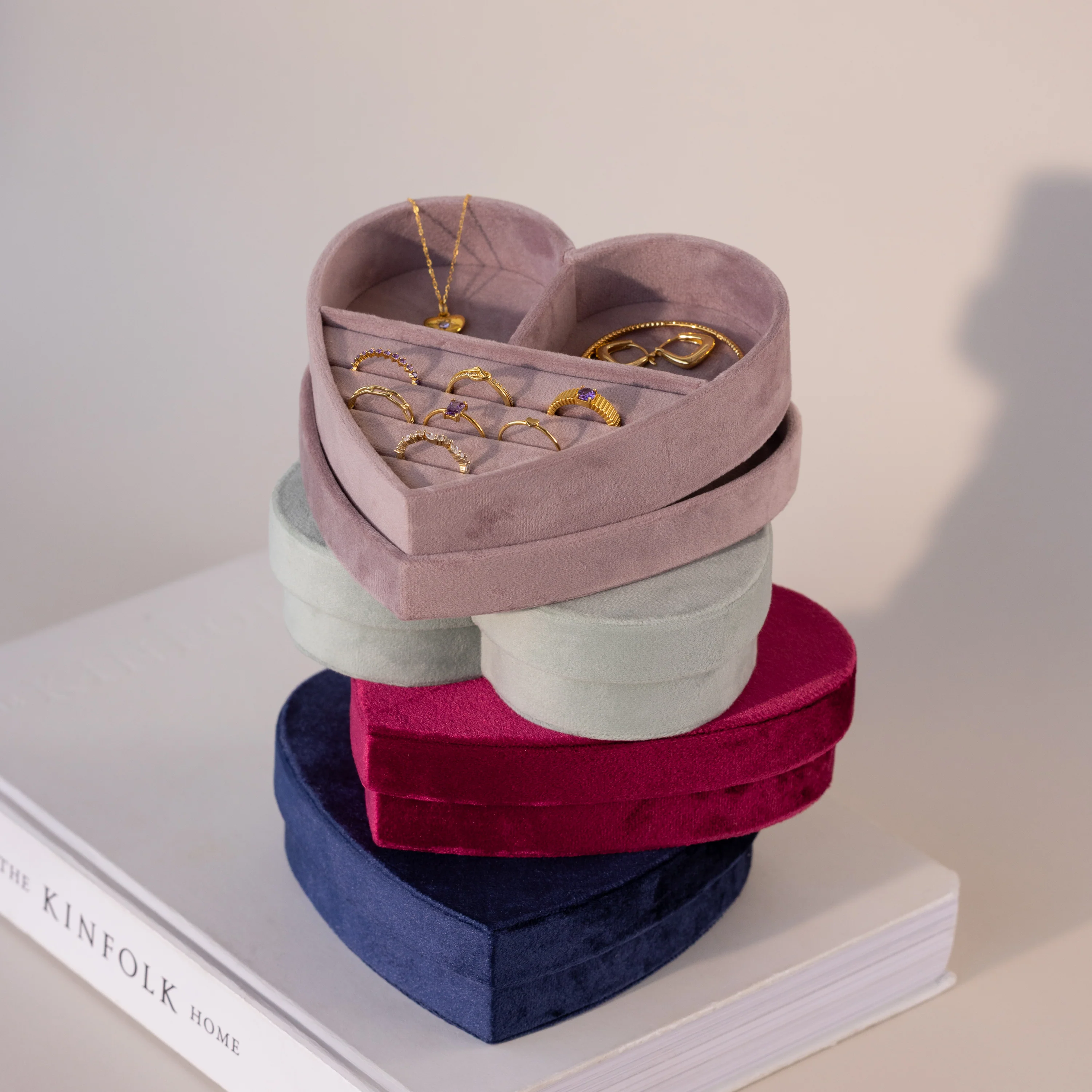 Lavender Large Heart Box - Image 7