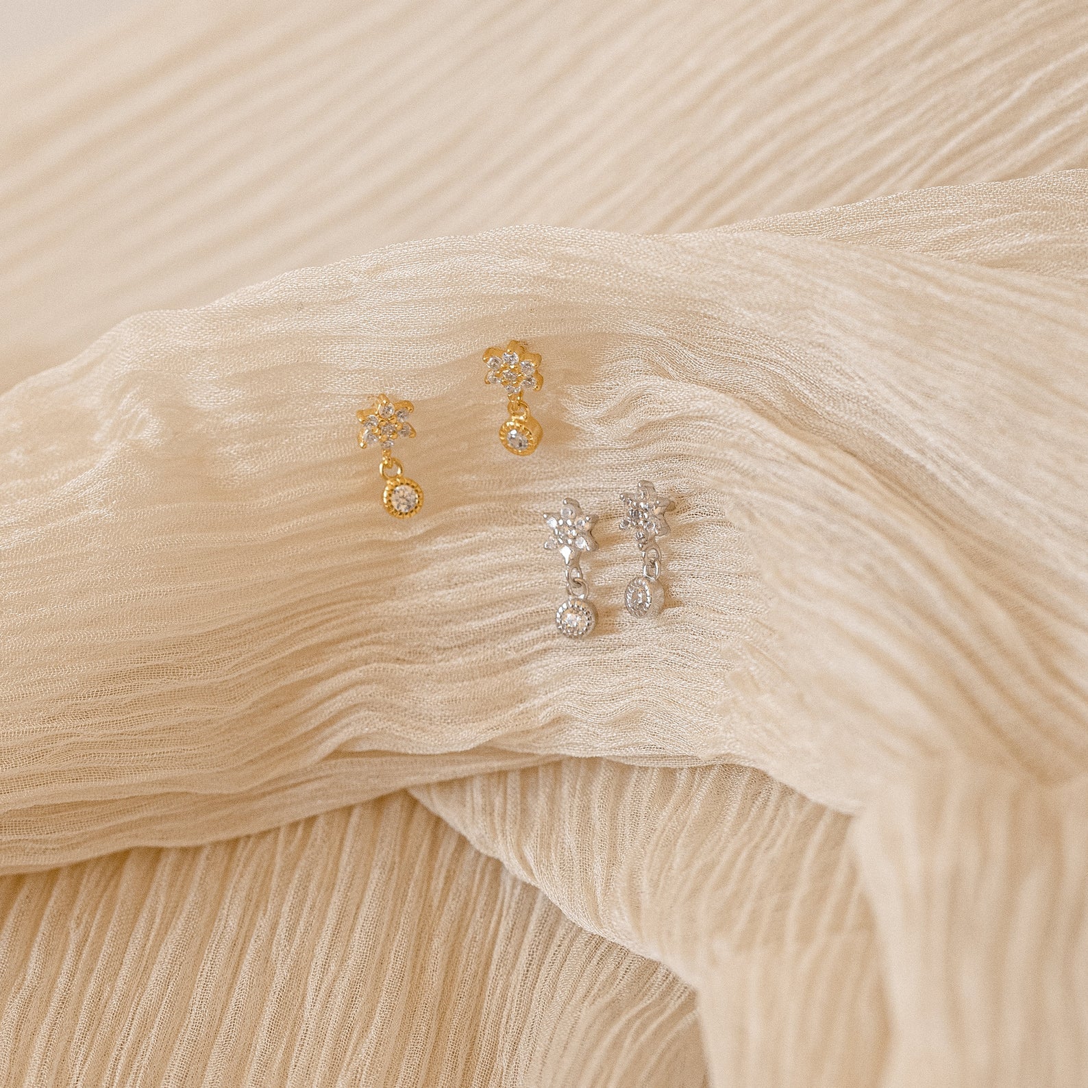 Lexi Flower Studs - Image 3