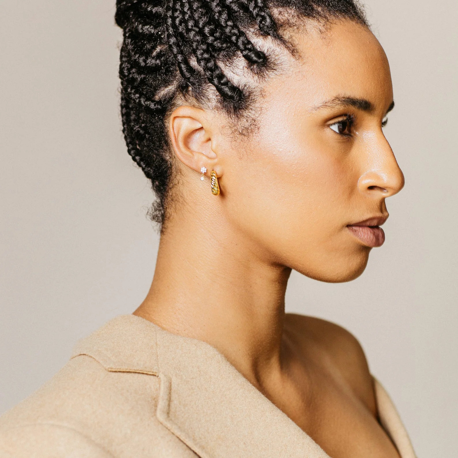 Lexi Flower Studs - Image 6