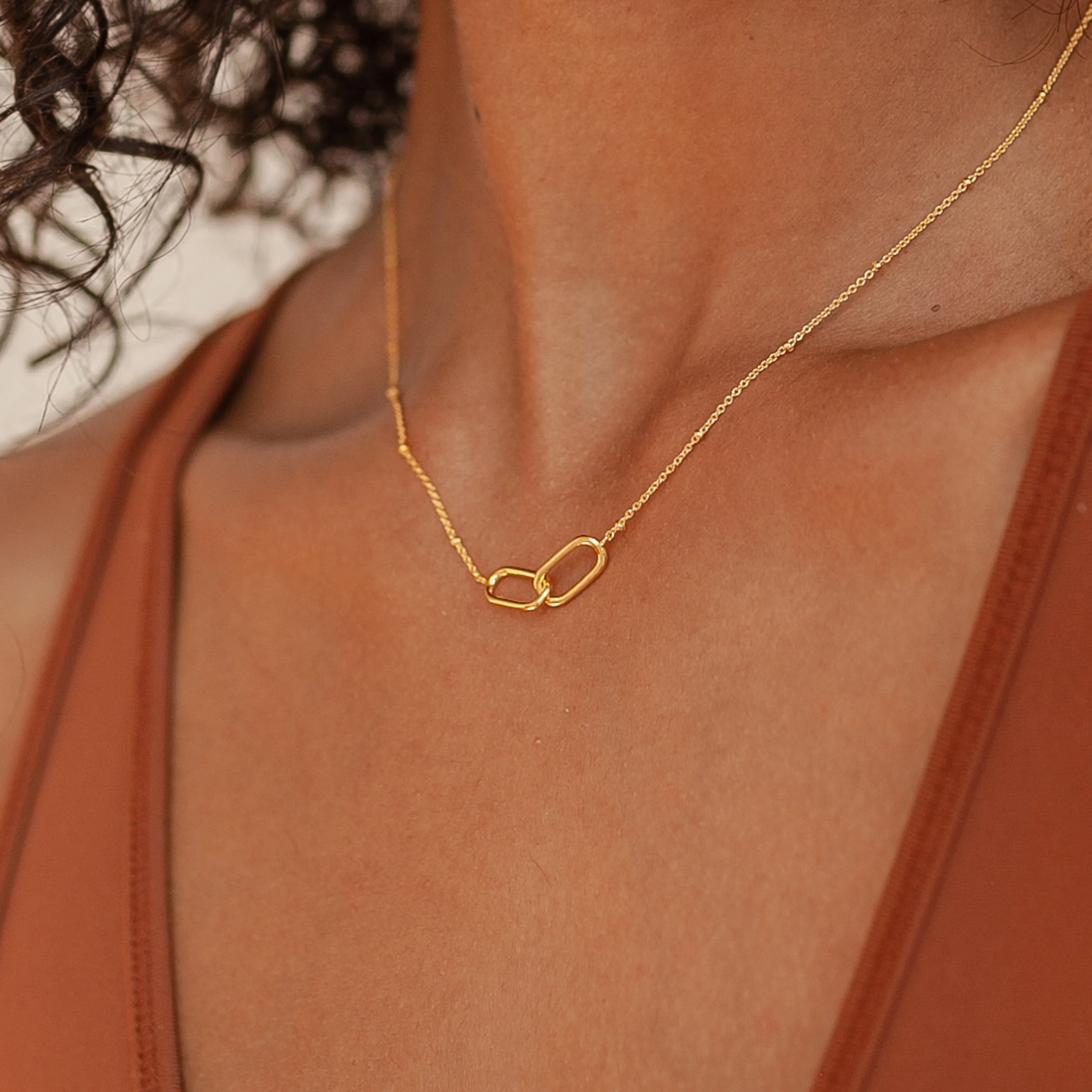 Linked Pendant Necklace - Image 4