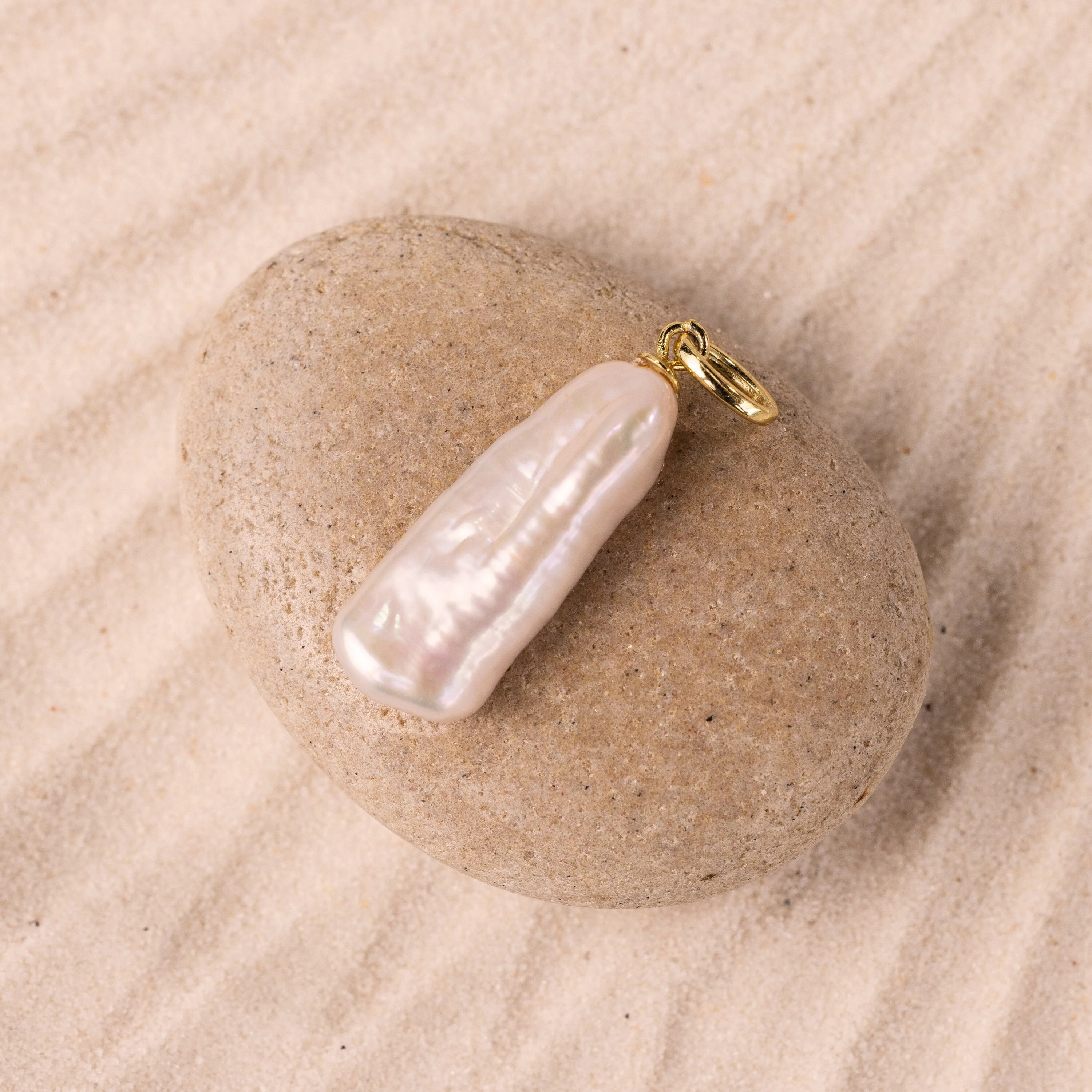 Long Baroque Pearl Charm - Image 3