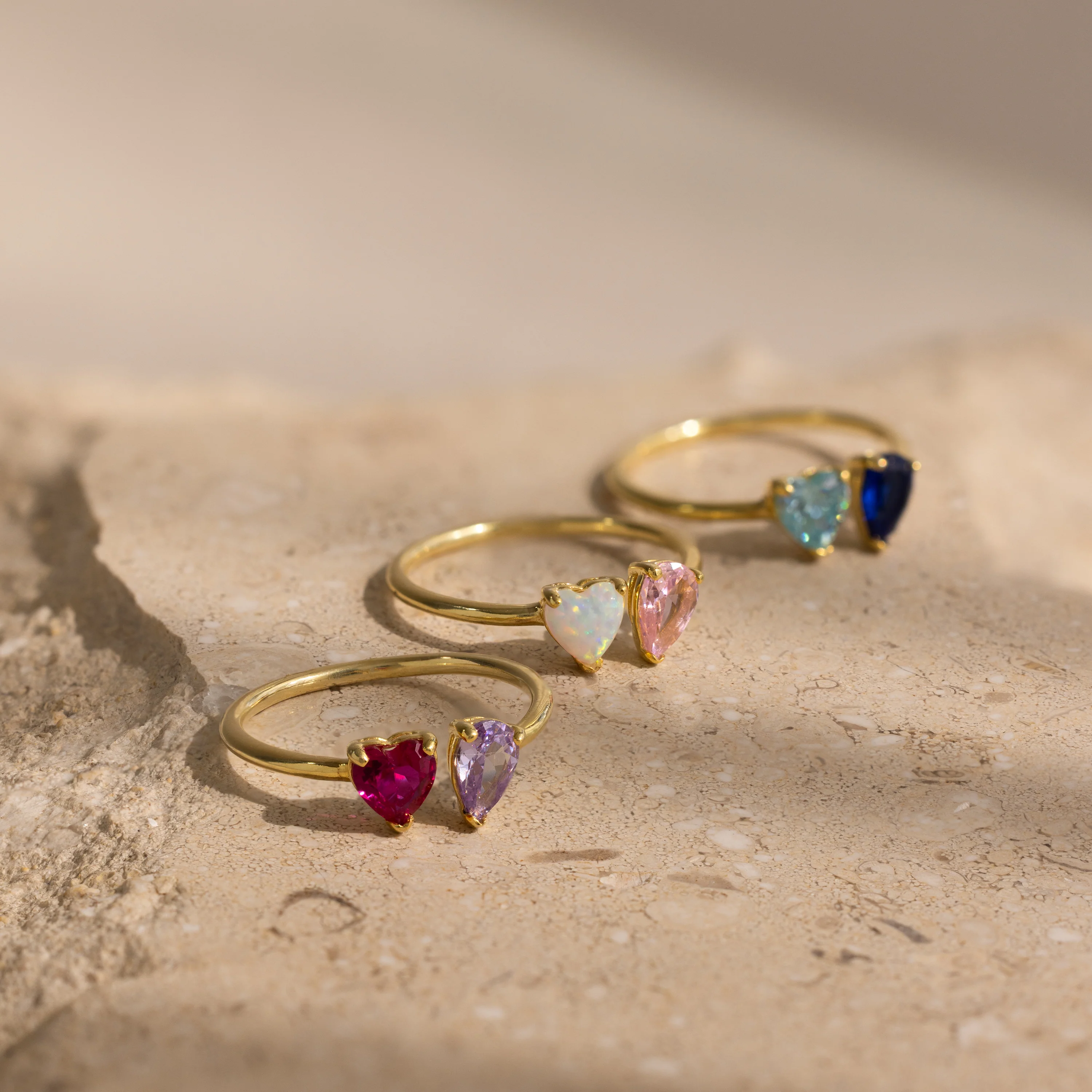 Love Toi et Moi Ring in 18K Gold - Image 3