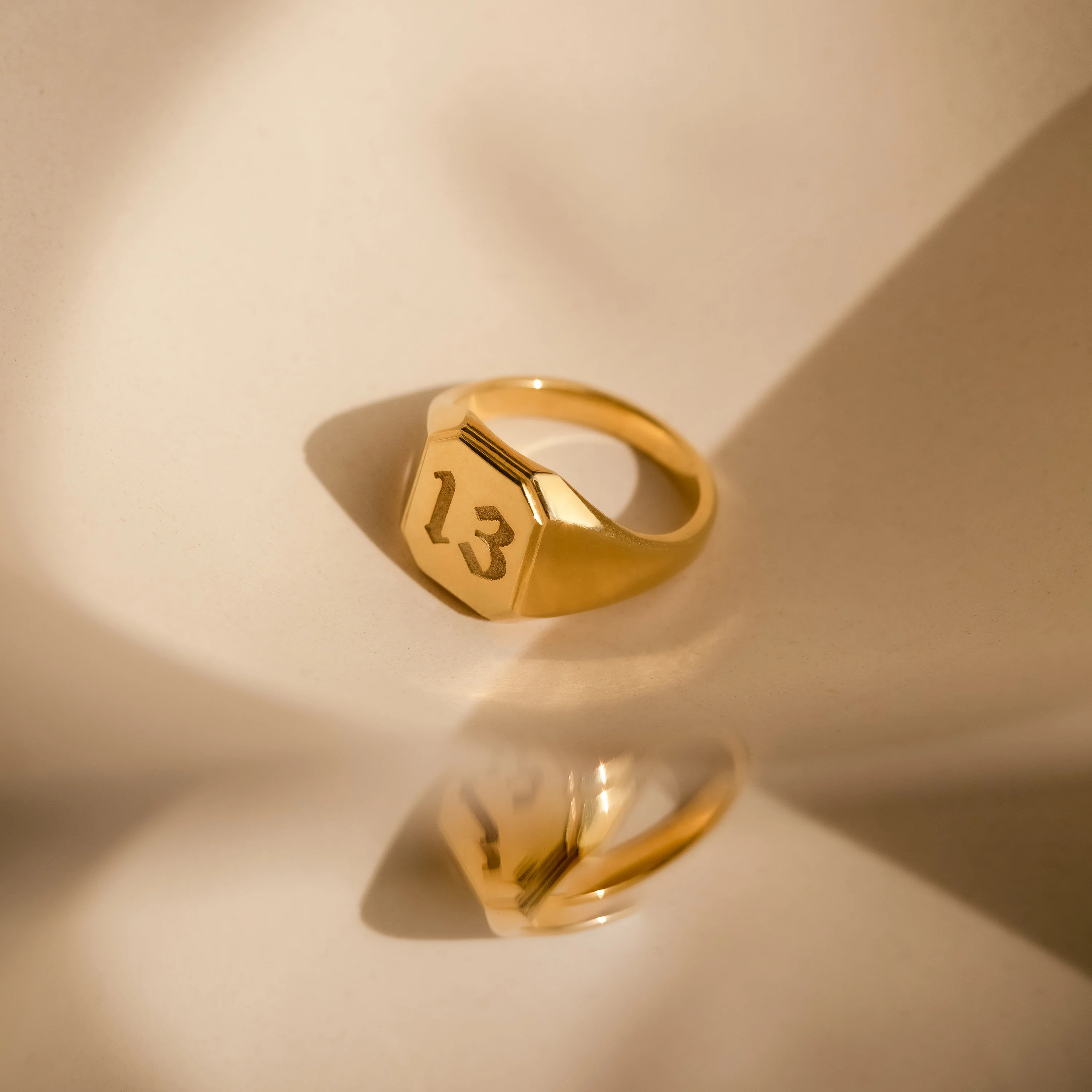 Lucky Number Signet Ring - Image 5