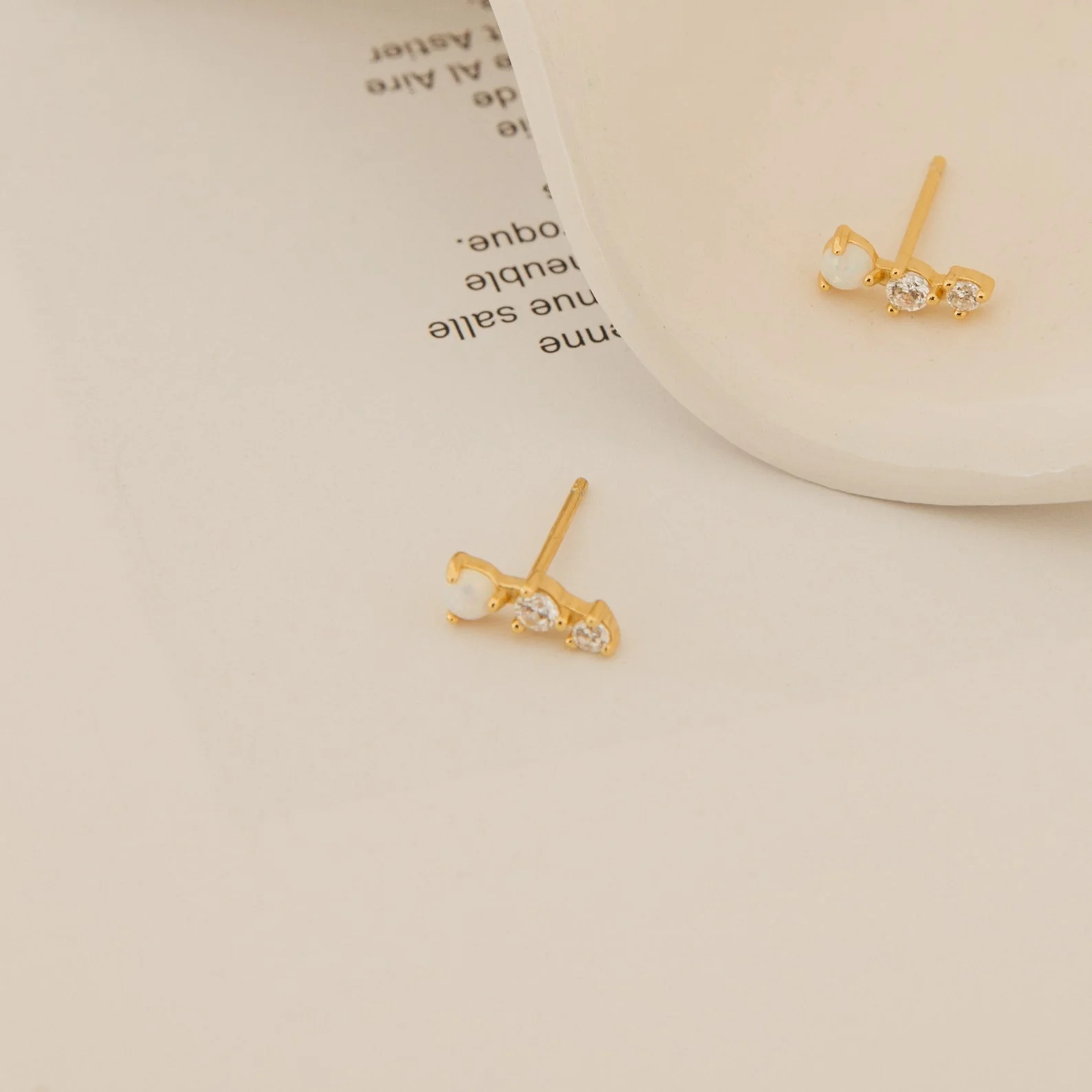 Maeve Opal Studs - Image 5