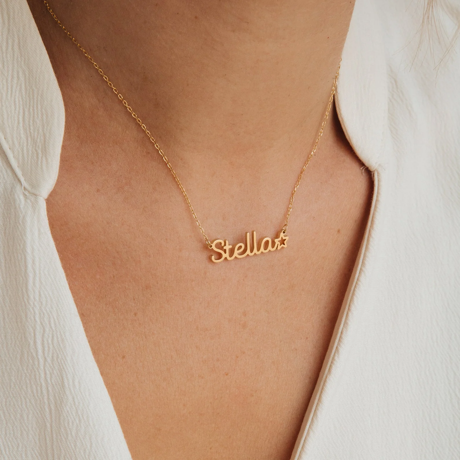 Maine Kid's Name Necklace - Image 2