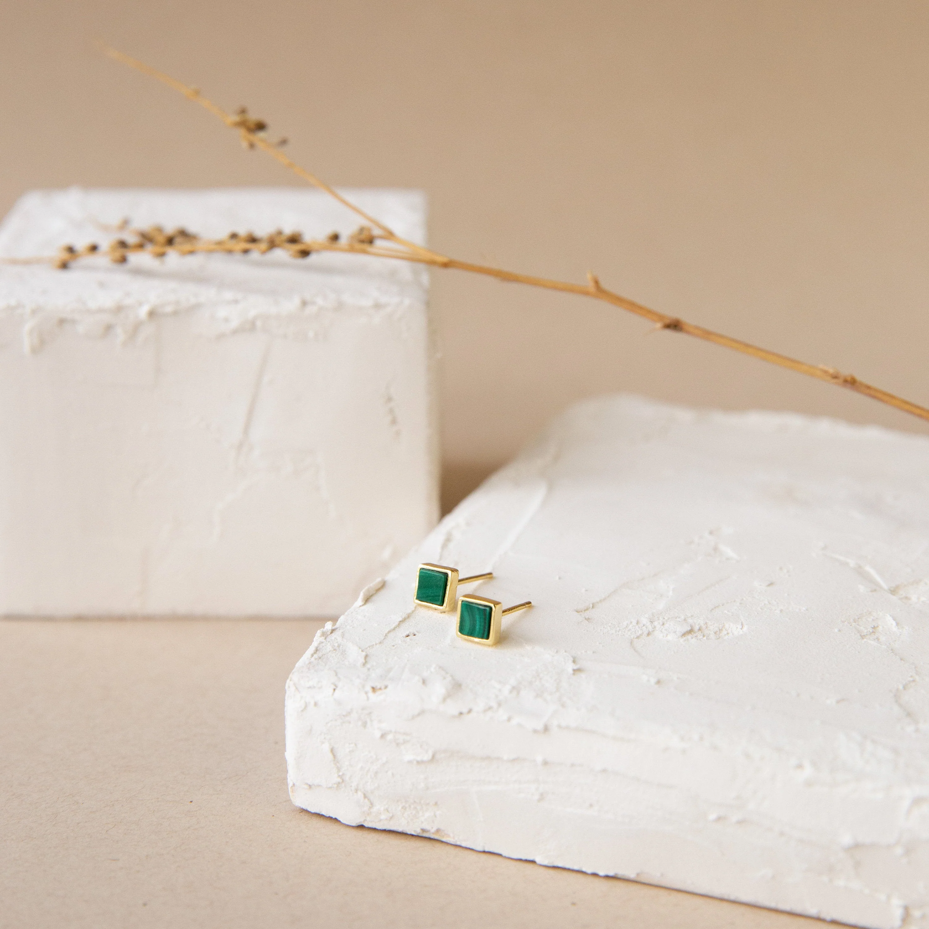Malachite Studs - Image 5